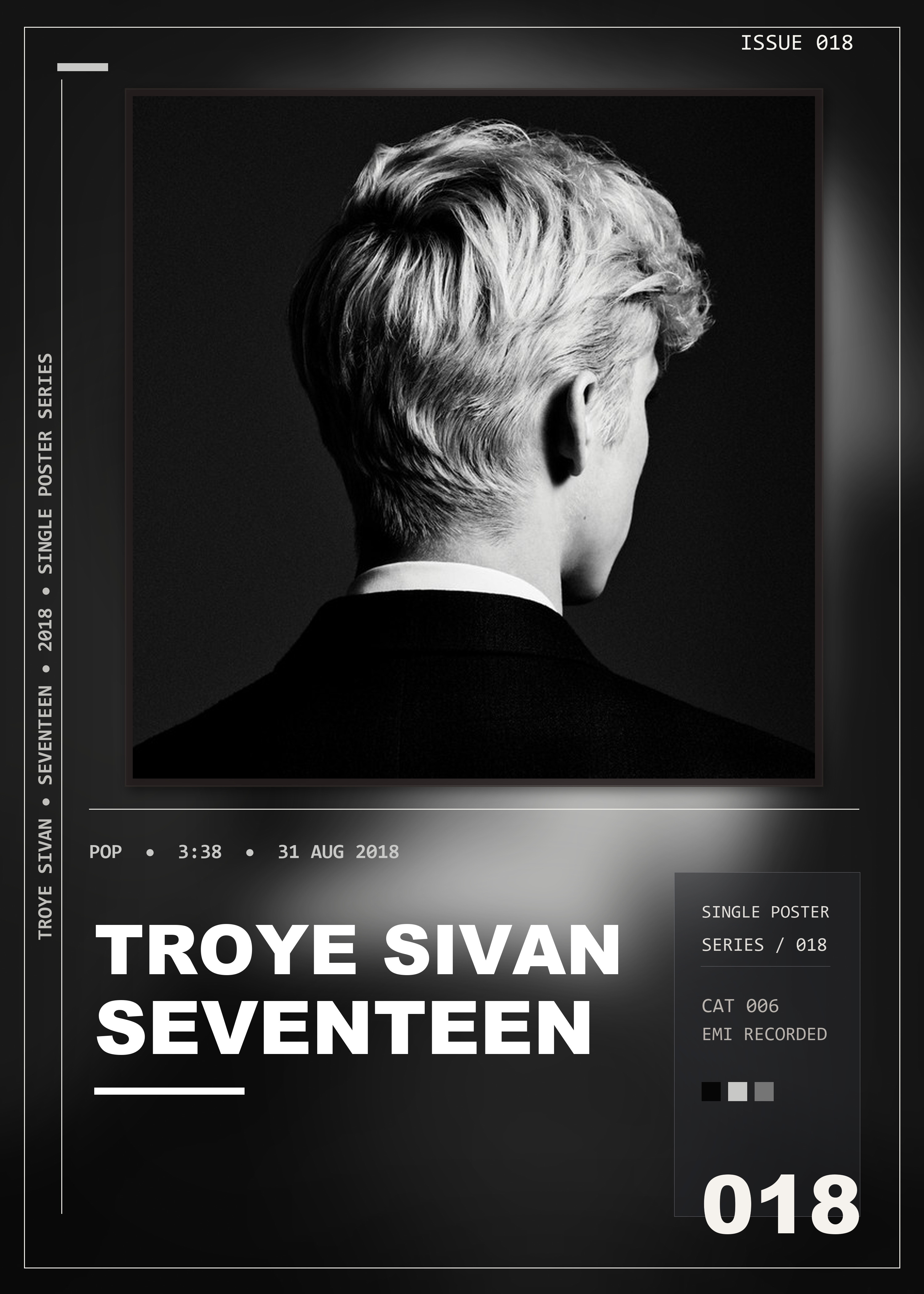 Music poster: Troye Sivan - Seventeen