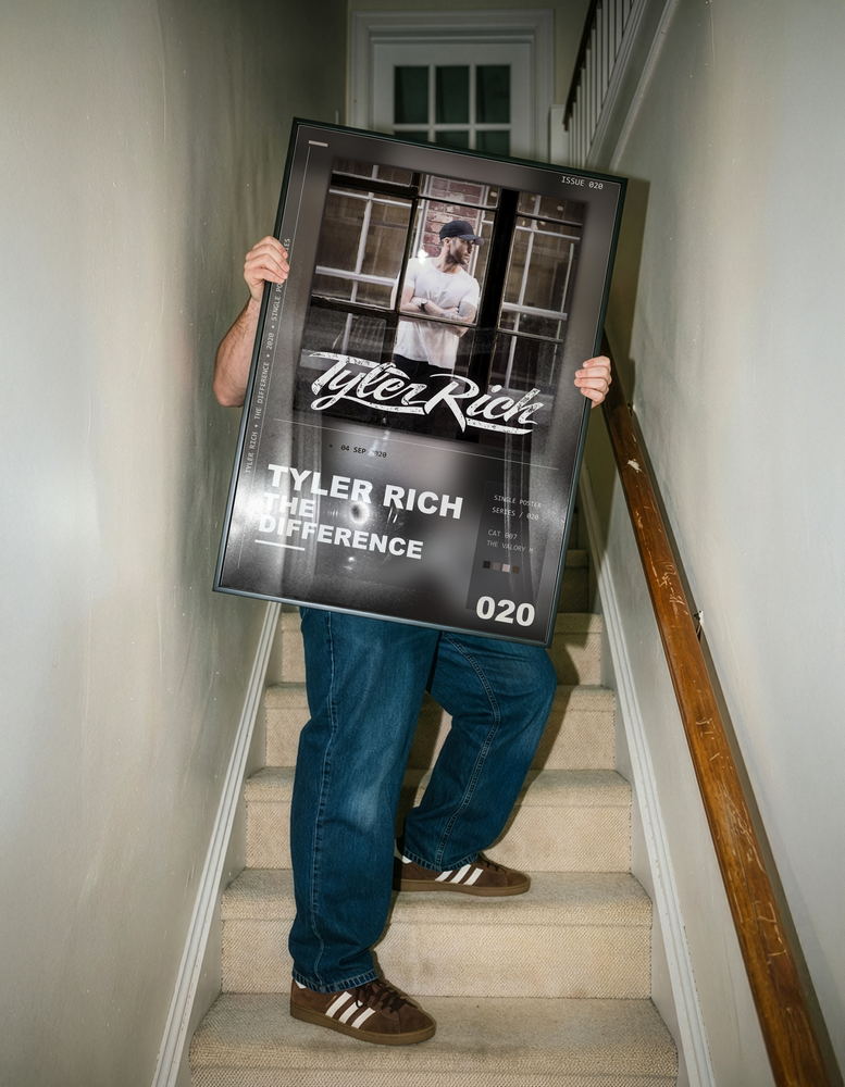 Music poster: Tyler Rich - The Difference