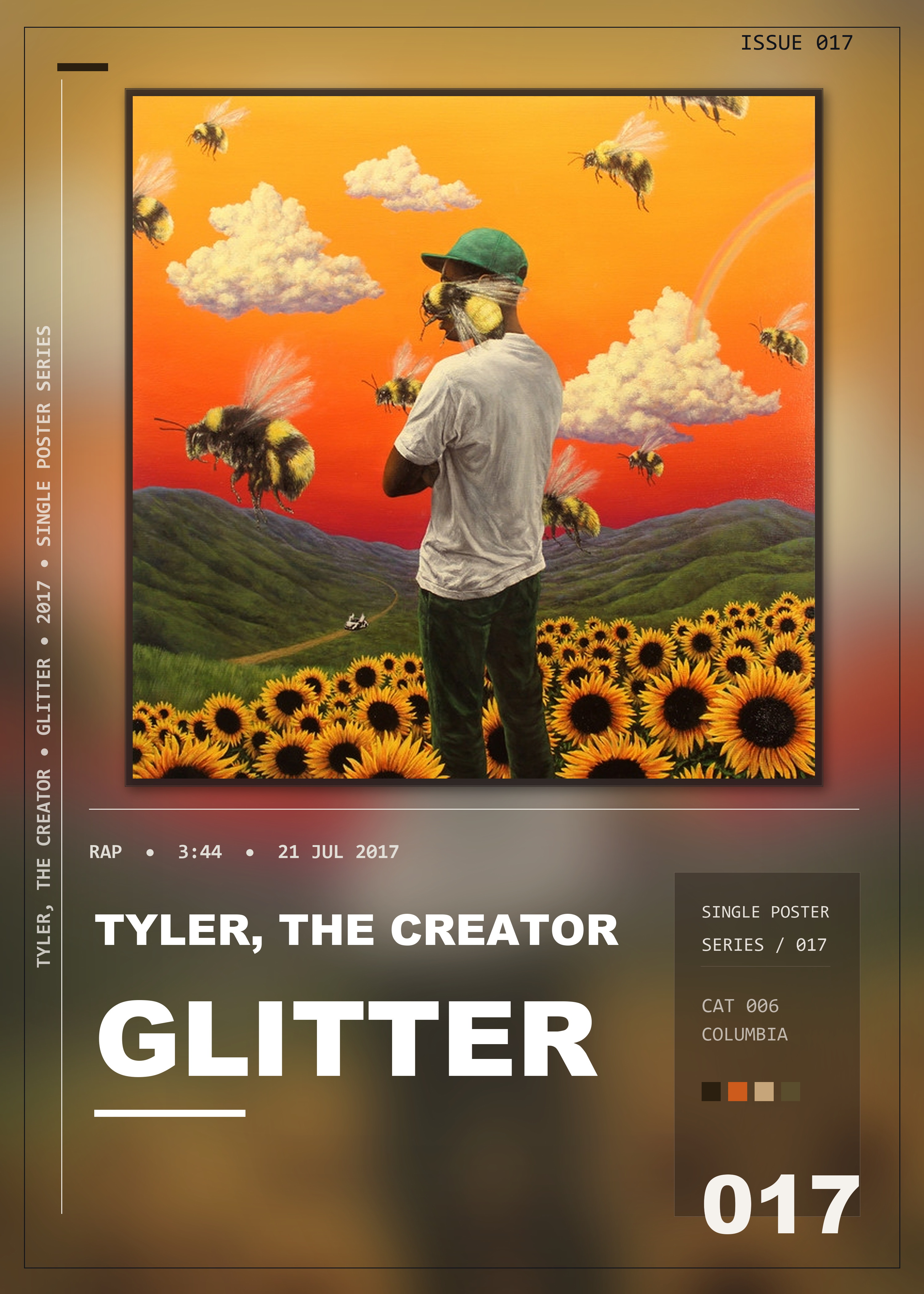 Music poster: Tyler The Creator - Glitter