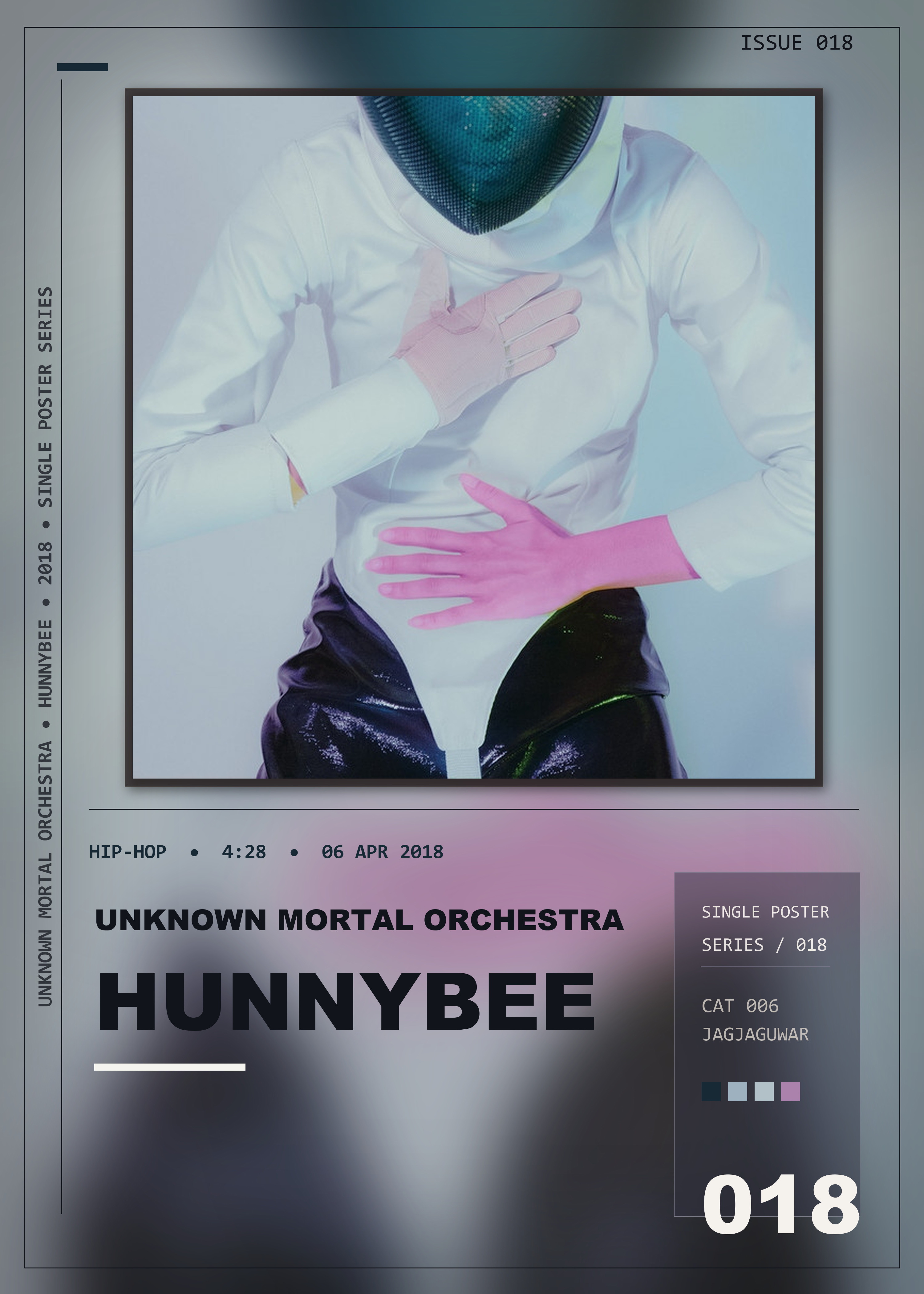 Music poster: Unknown Mortal Orchestra - Hunnybee
