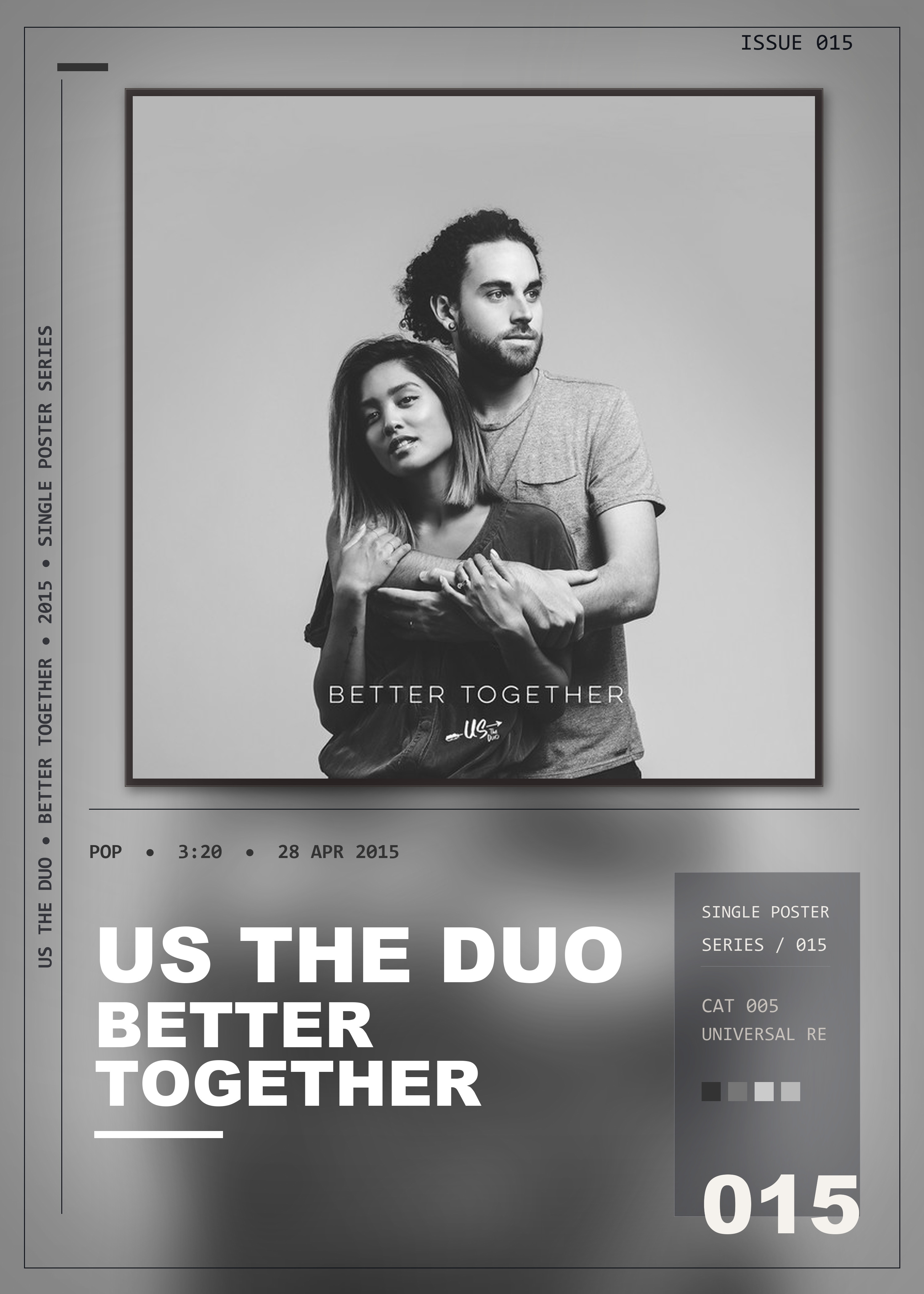 Music poster: Us The Duo - Better Together