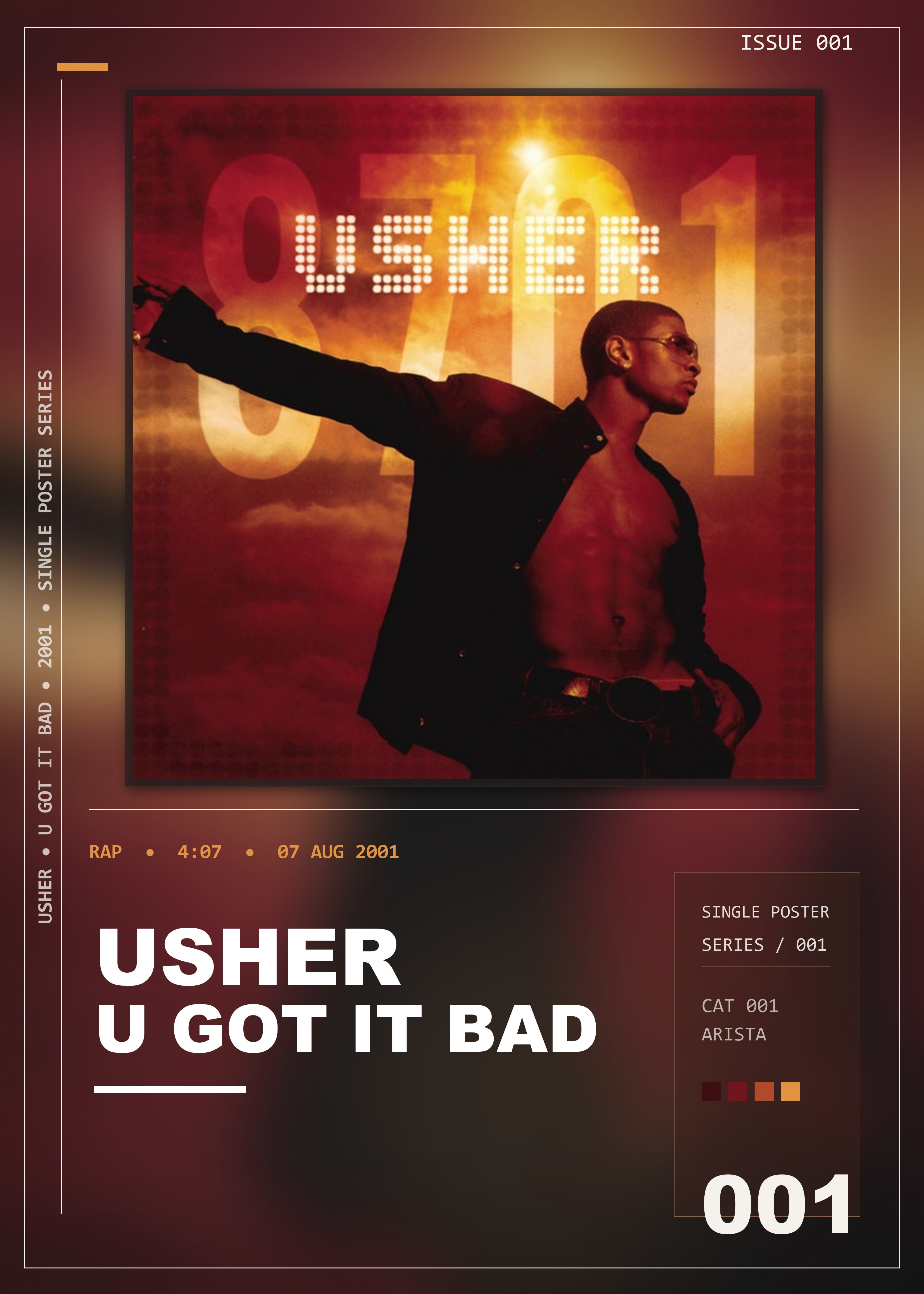 Music poster: Usher - U Got It Bad