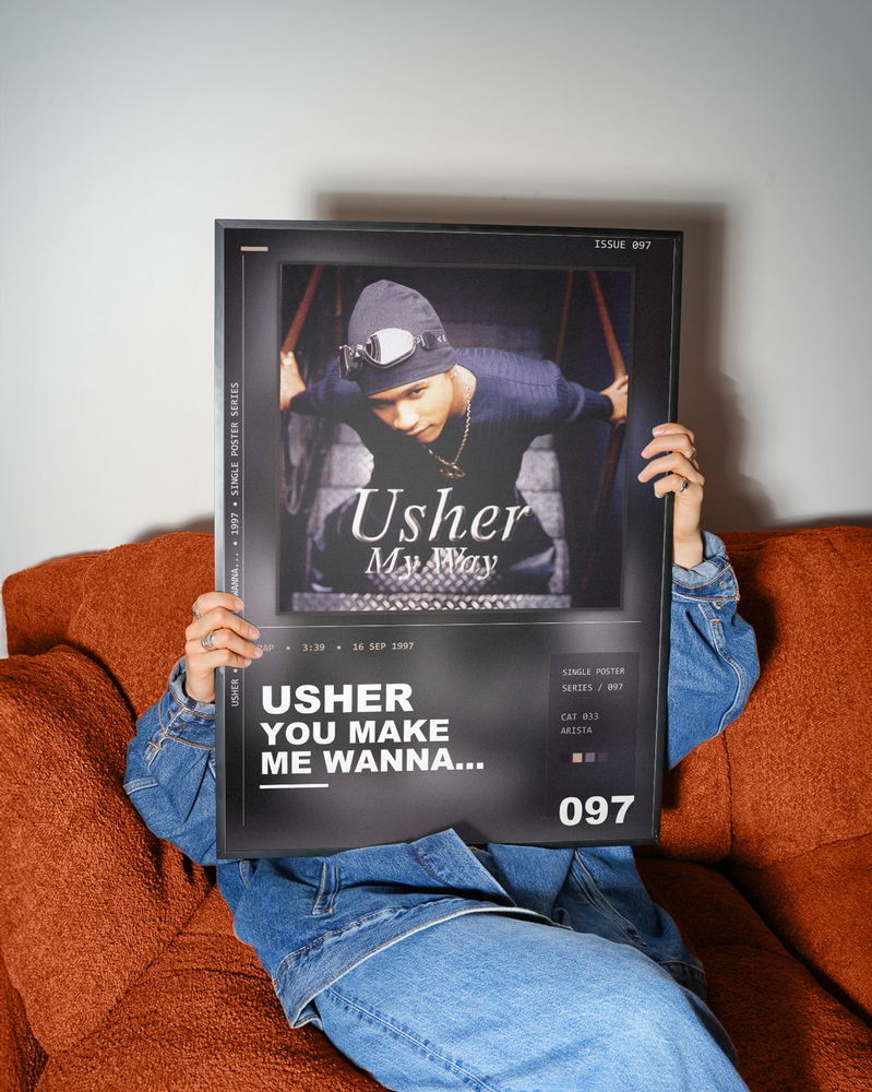Music poster: Usher - You Make Me Wanna