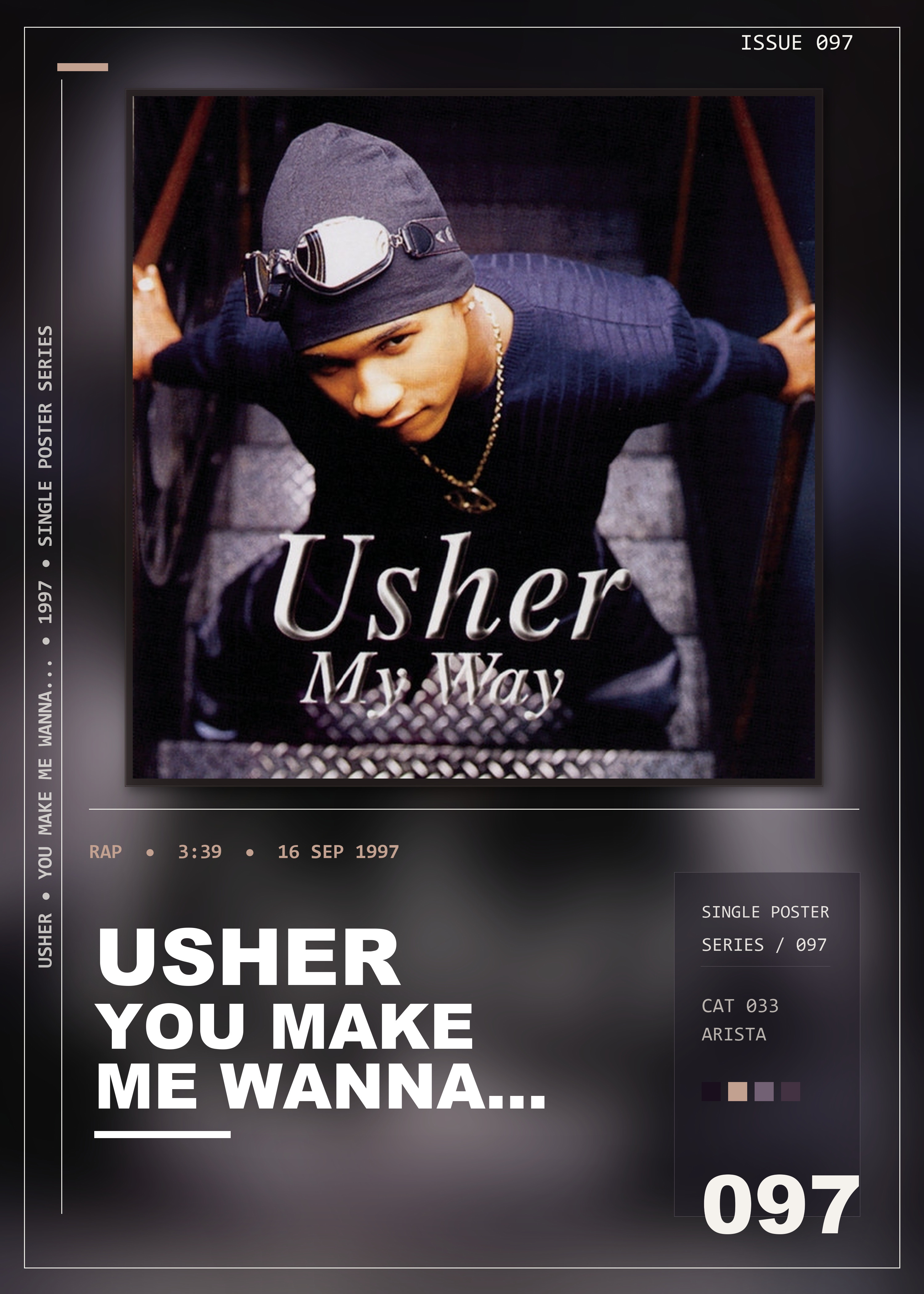 Music poster: Usher - You Make Me Wanna