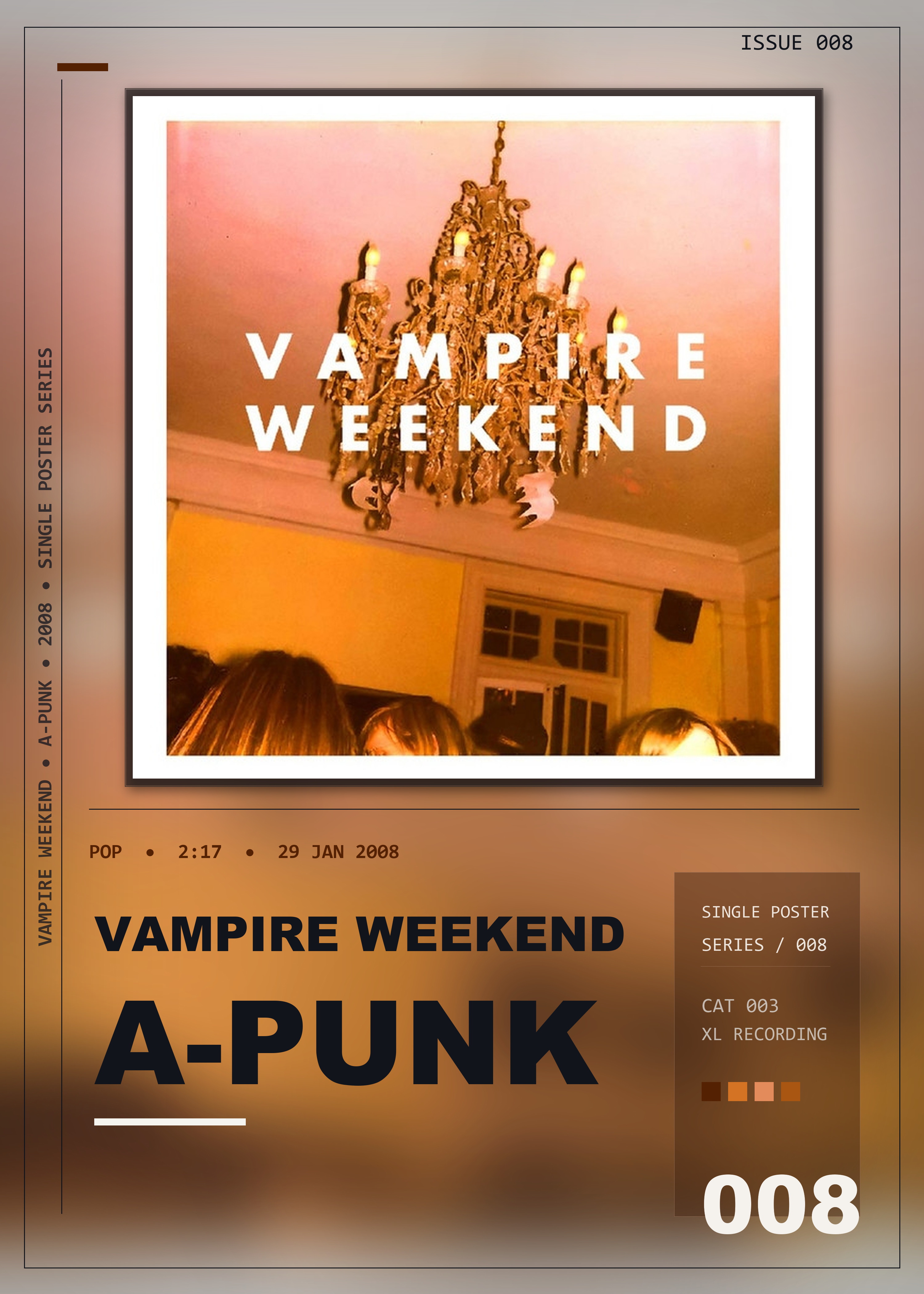 Music poster: Vampire Weekend - A-Punk