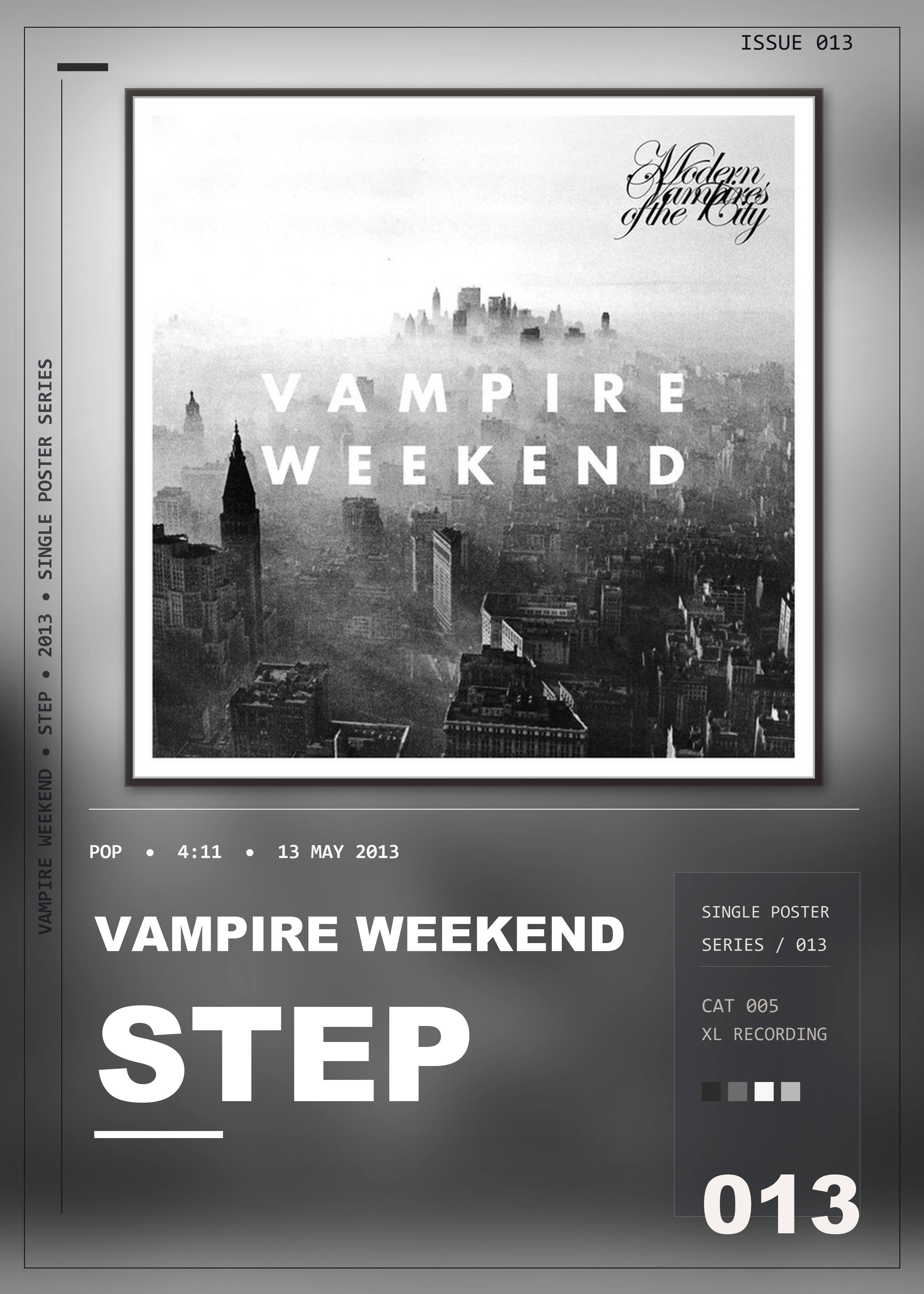 Music poster: Vampire Weekend - Step