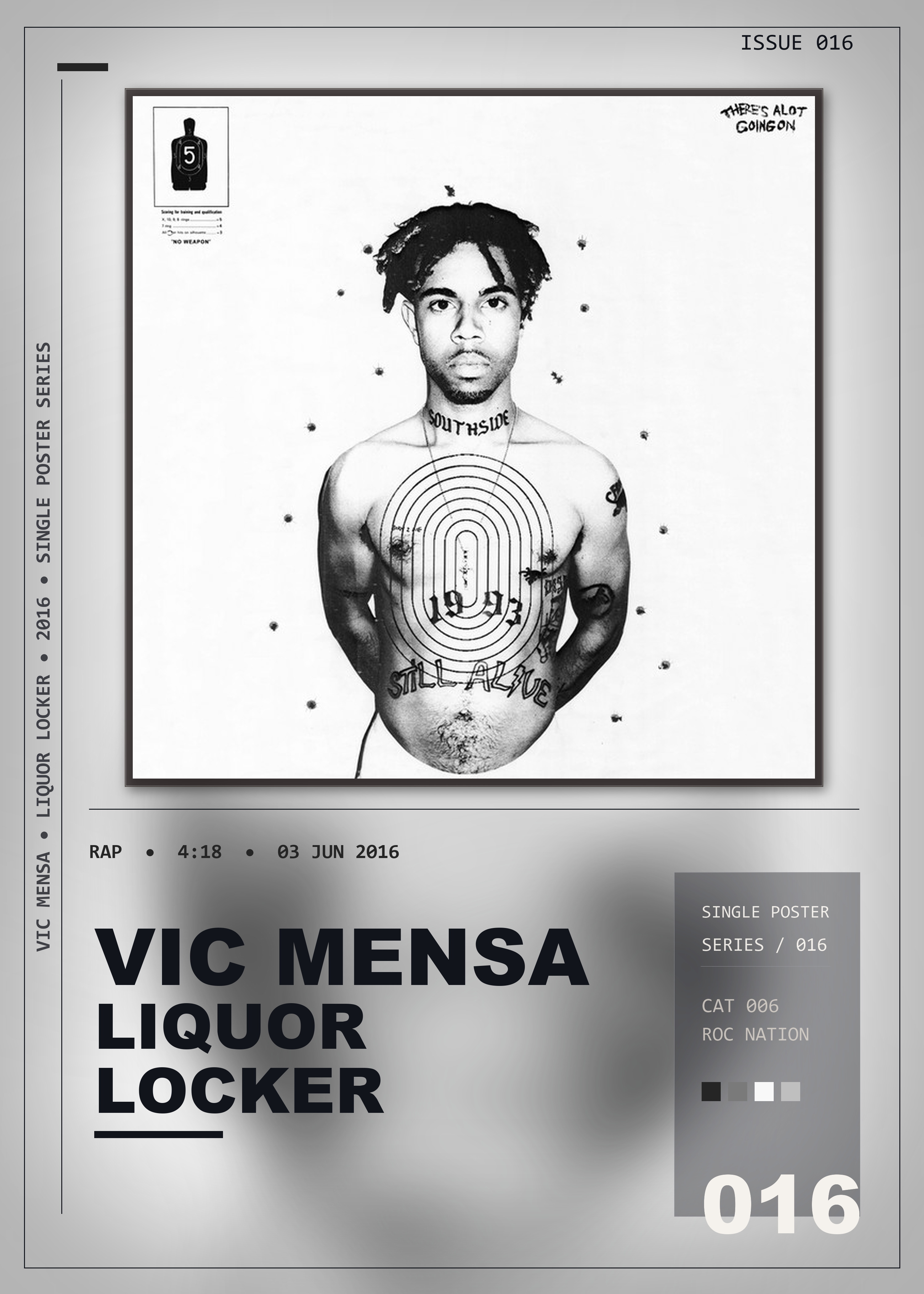 Music poster: Vic Mensa - Liquor Locker
