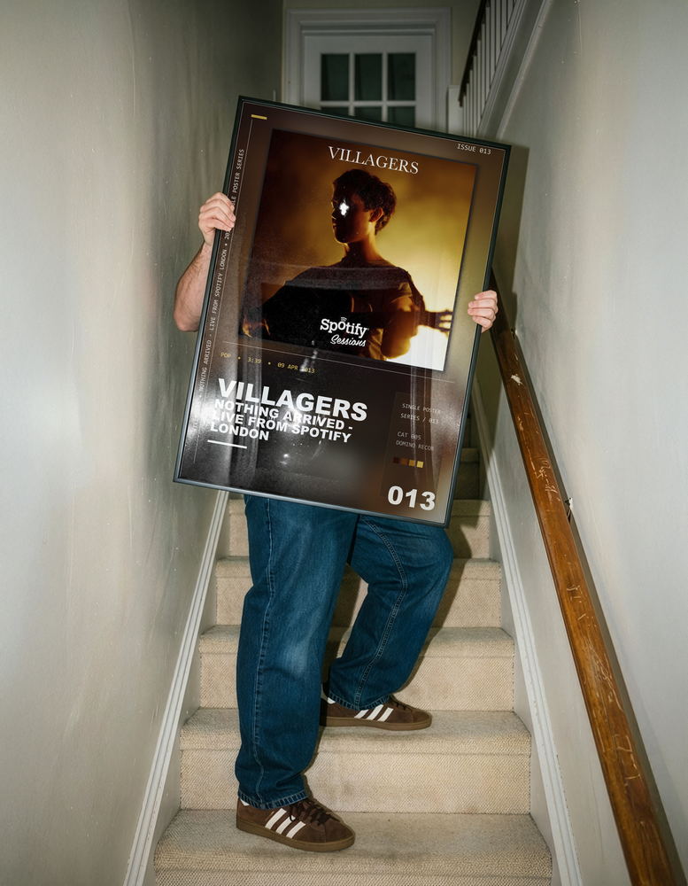 Music poster: Villagers - Nothing Arrived - Live from Spotify London
