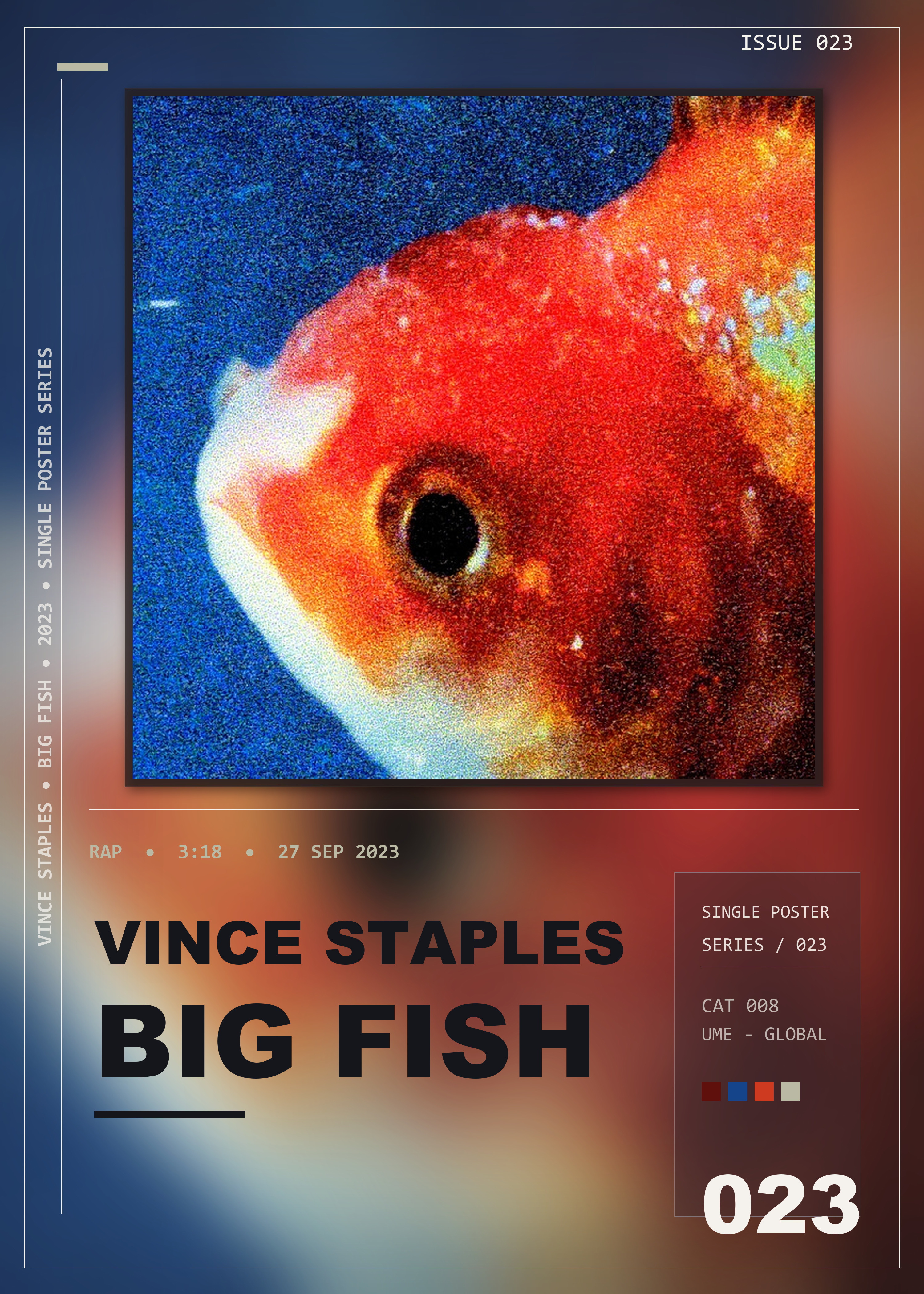 Music poster: Vince Staples - Big Fish