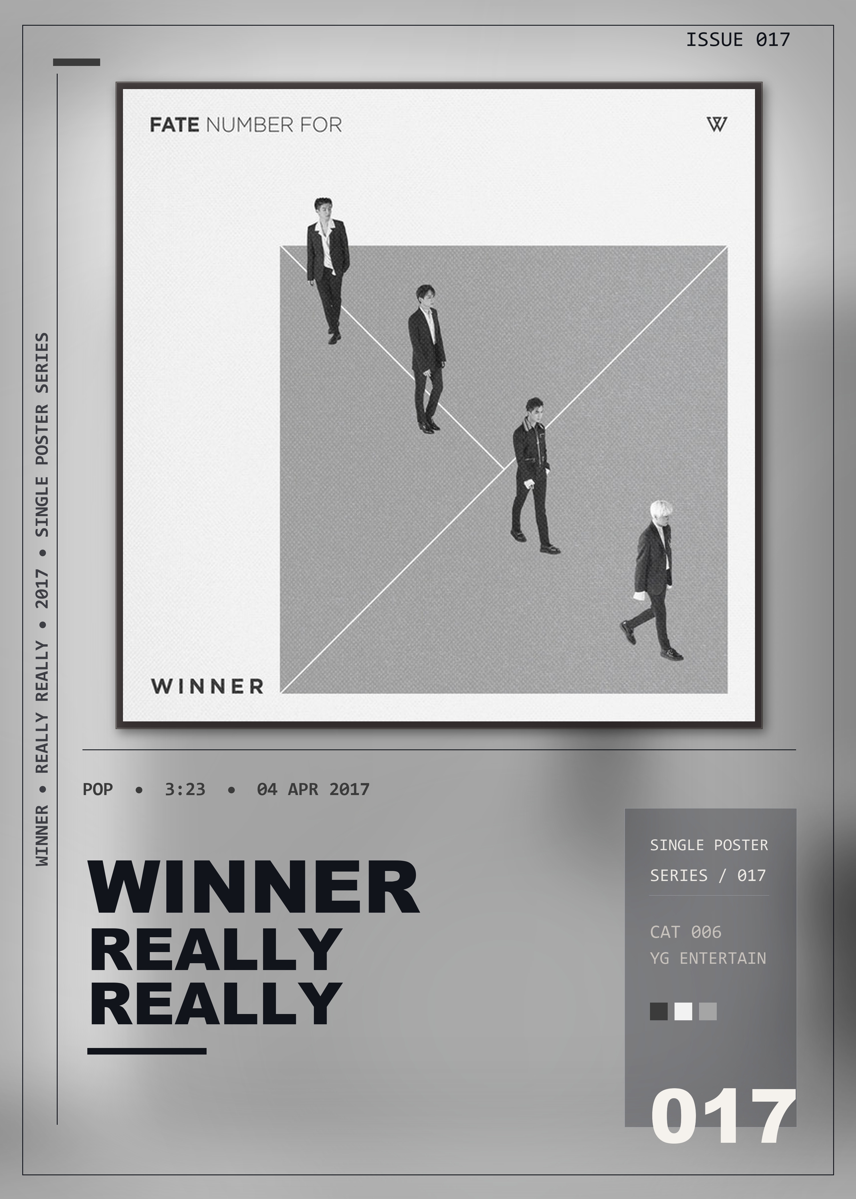 Music poster: WINNER - REALLY REALLY