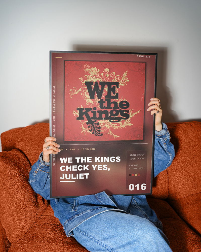 Music poster: We The Kings - Check Yes Juliet