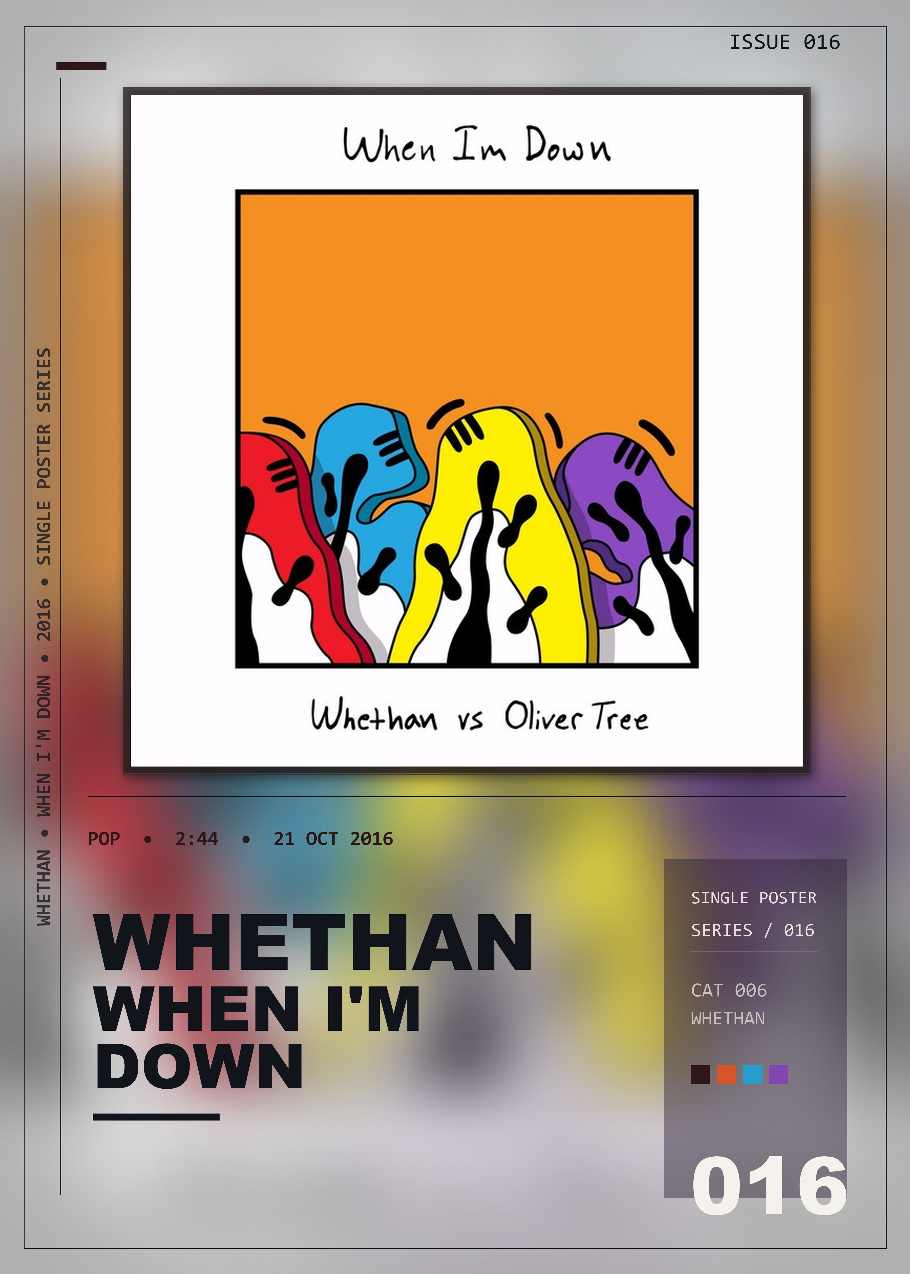 Music poster: Whethan - When Im Down