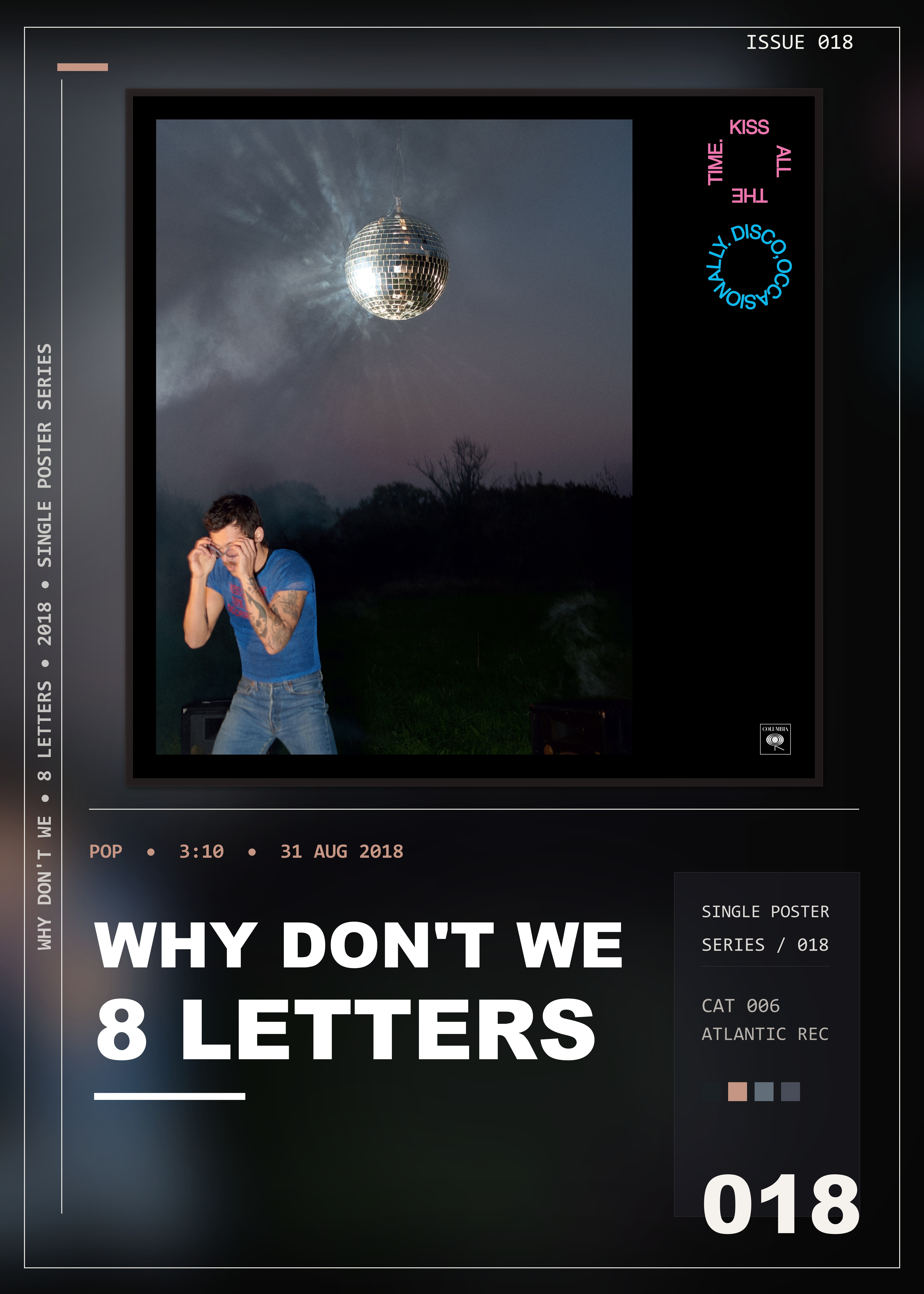 Music poster: Why Dont We - 8 Letters