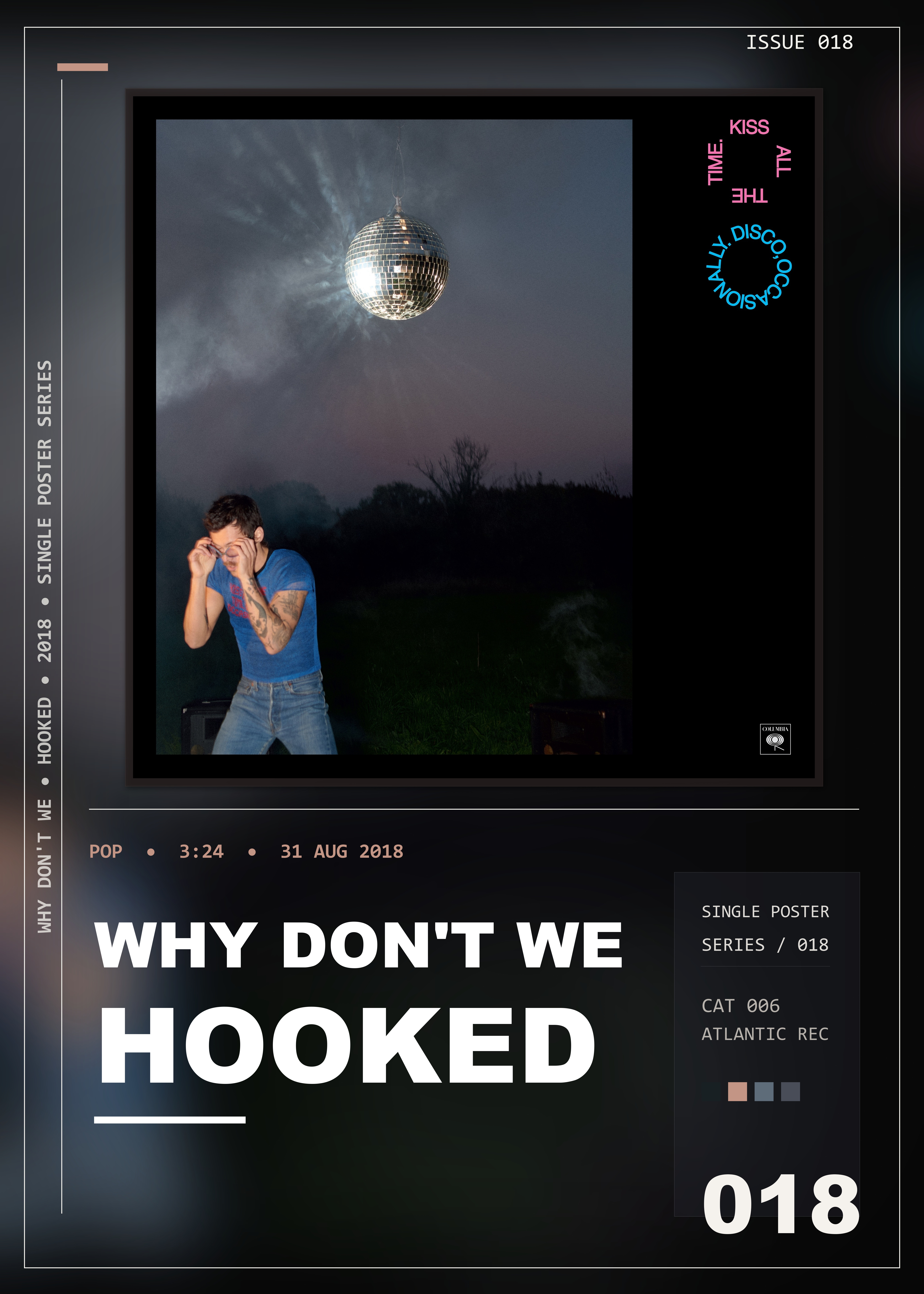 Music poster: Why Dont We - Hooked