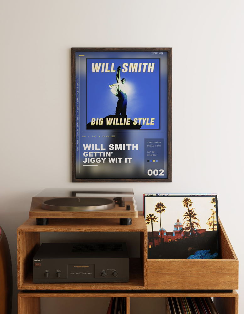 Music poster: Will Smith - Gettin Jiggy Wit It