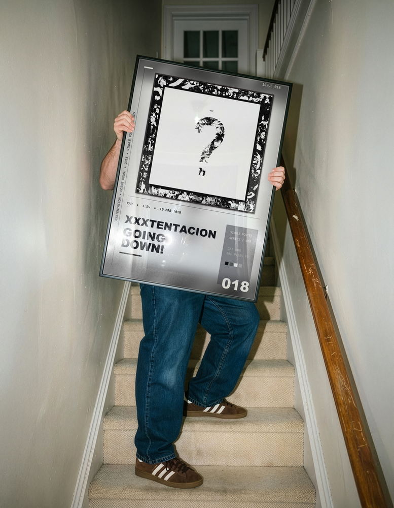 Music poster: XXXTENTACION - going down