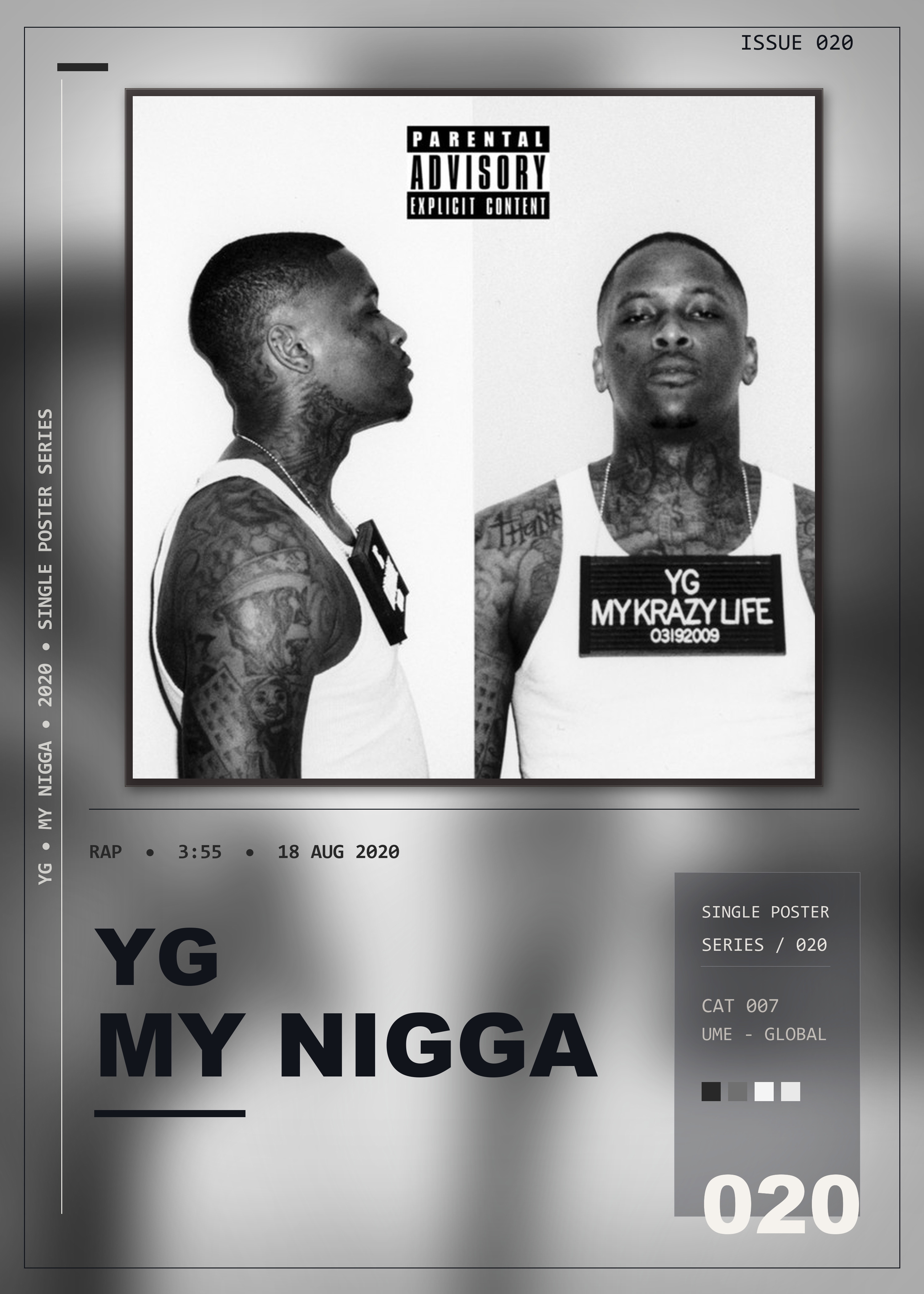 Music poster: YG - My Nigga