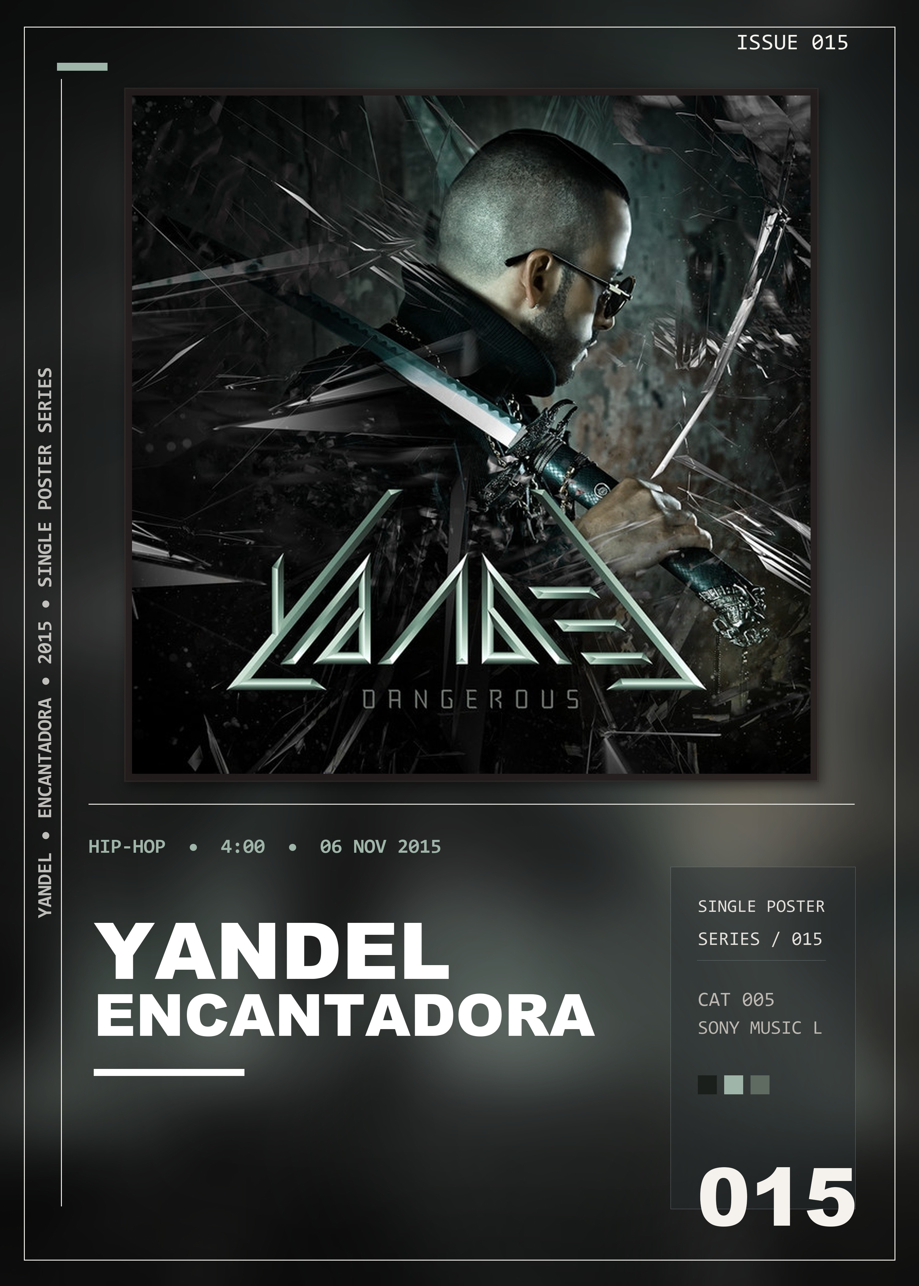 Music poster: Yandel - Encantadora