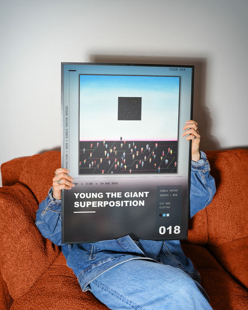 Music poster: Young the Giant - Superposition