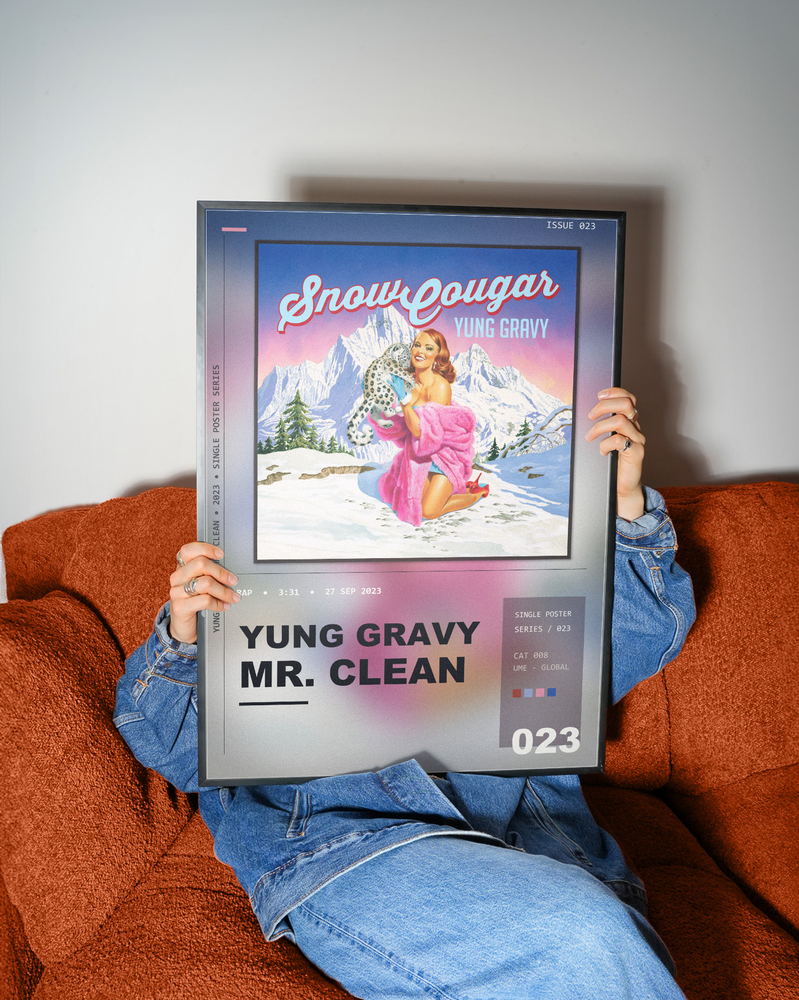 Music poster: Yung Gravy - Mr Clean