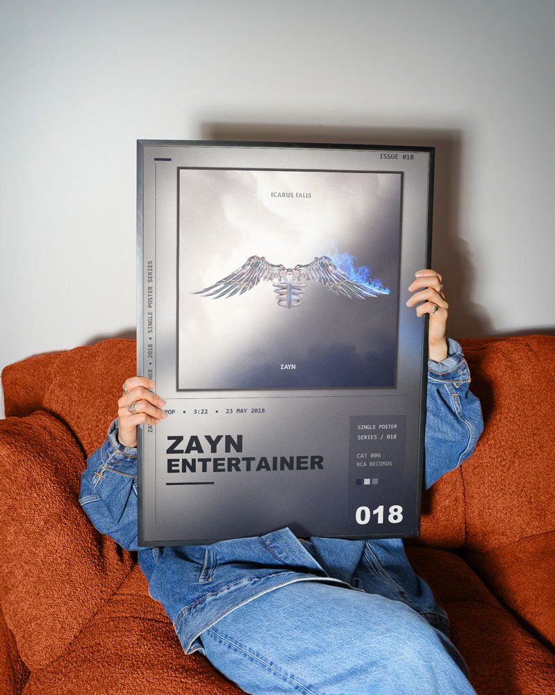 Music poster: ZAYN - Entertainer