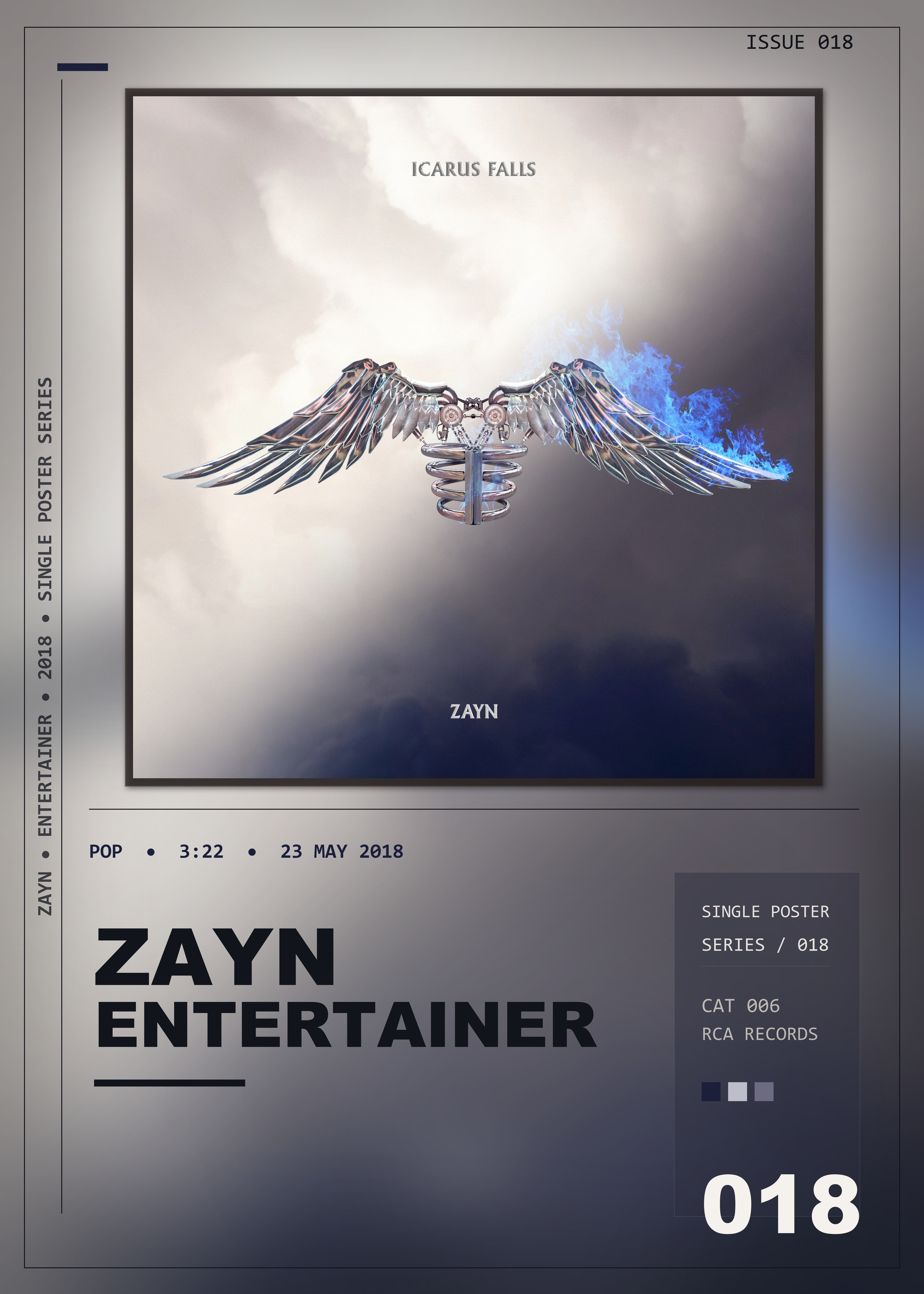 Music poster: ZAYN - Entertainer