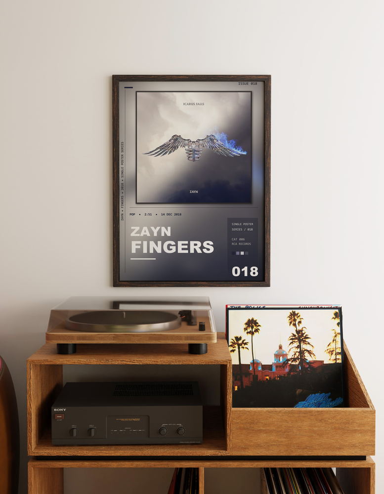 Music poster: ZAYN - Fingers