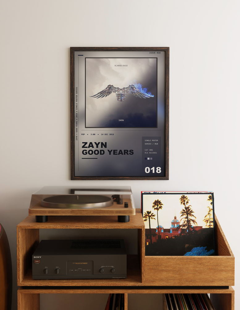 Music poster: ZAYN - Good Years