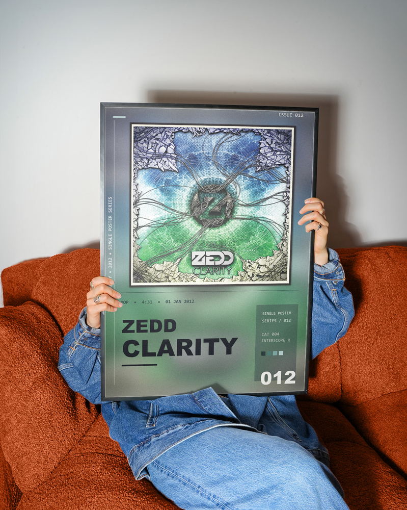 Music poster: Zedd - Clarity
