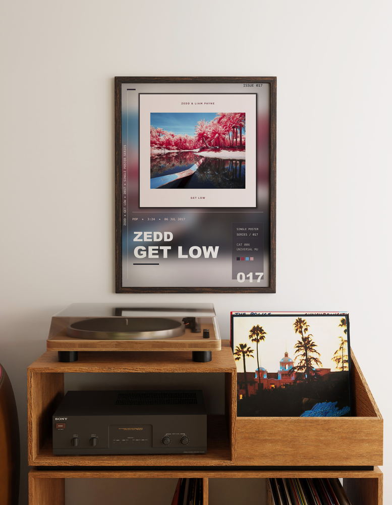 Music poster: Zedd - Get Low with Liam Payne