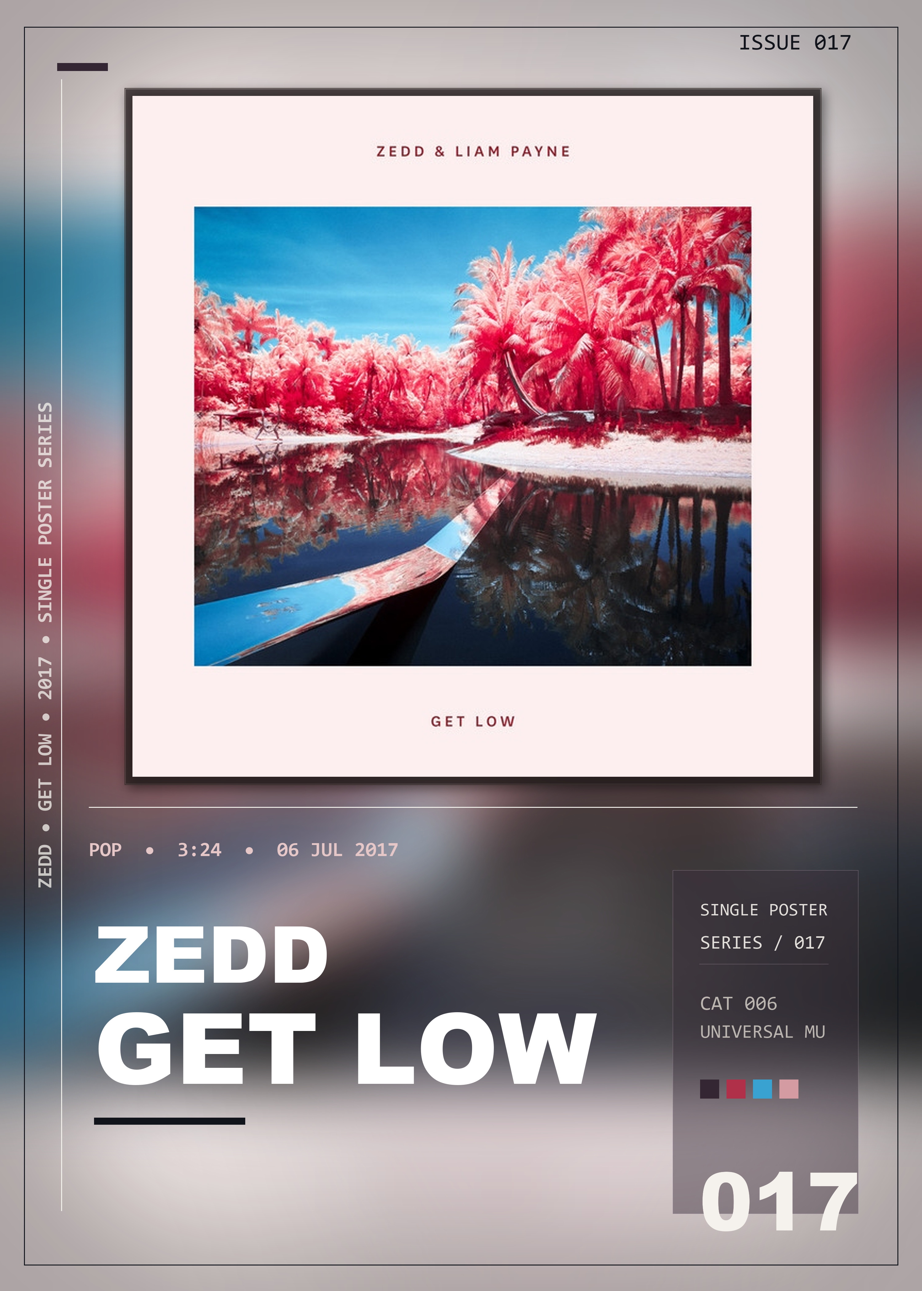 Music poster: Zedd - Get Low with Liam Payne