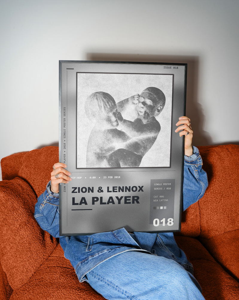 Music poster: Zion Lennox - La Player Bandolera