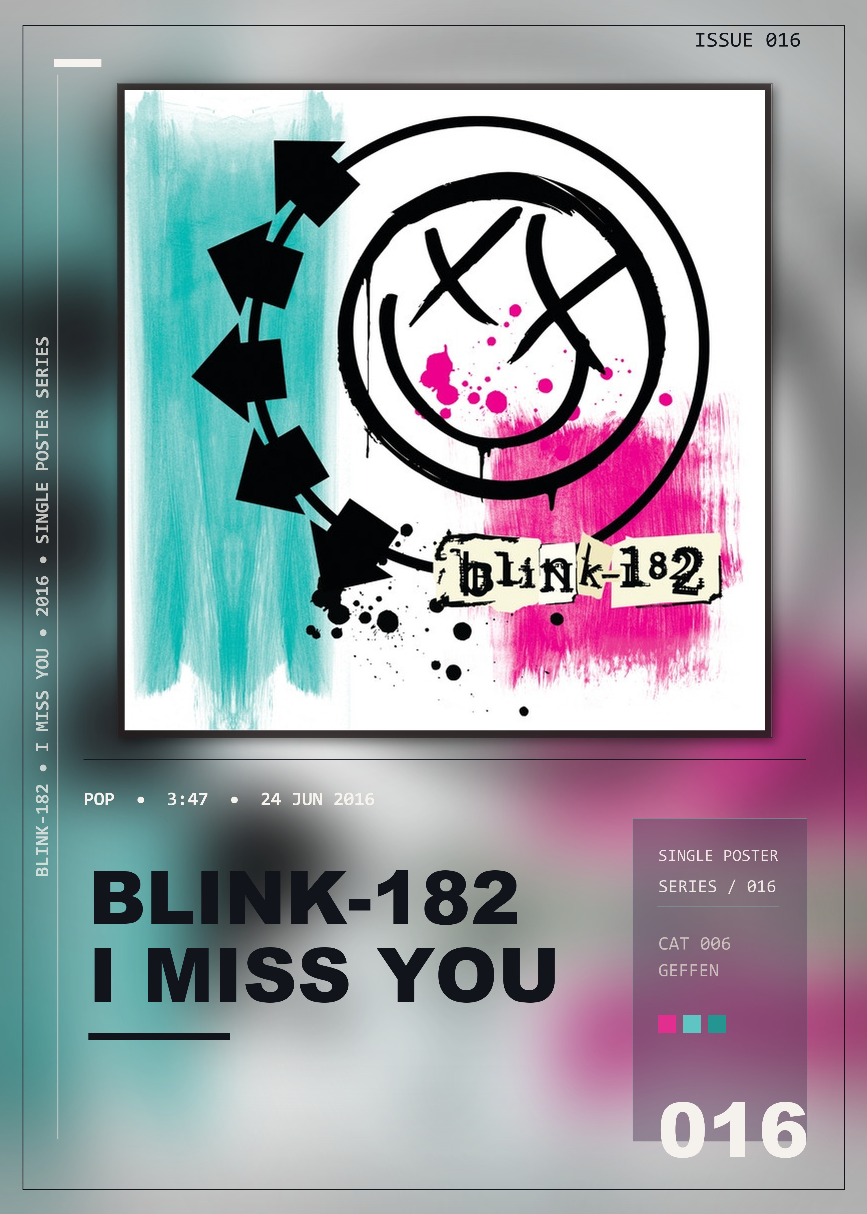 Music poster: blink-182 - I Miss You