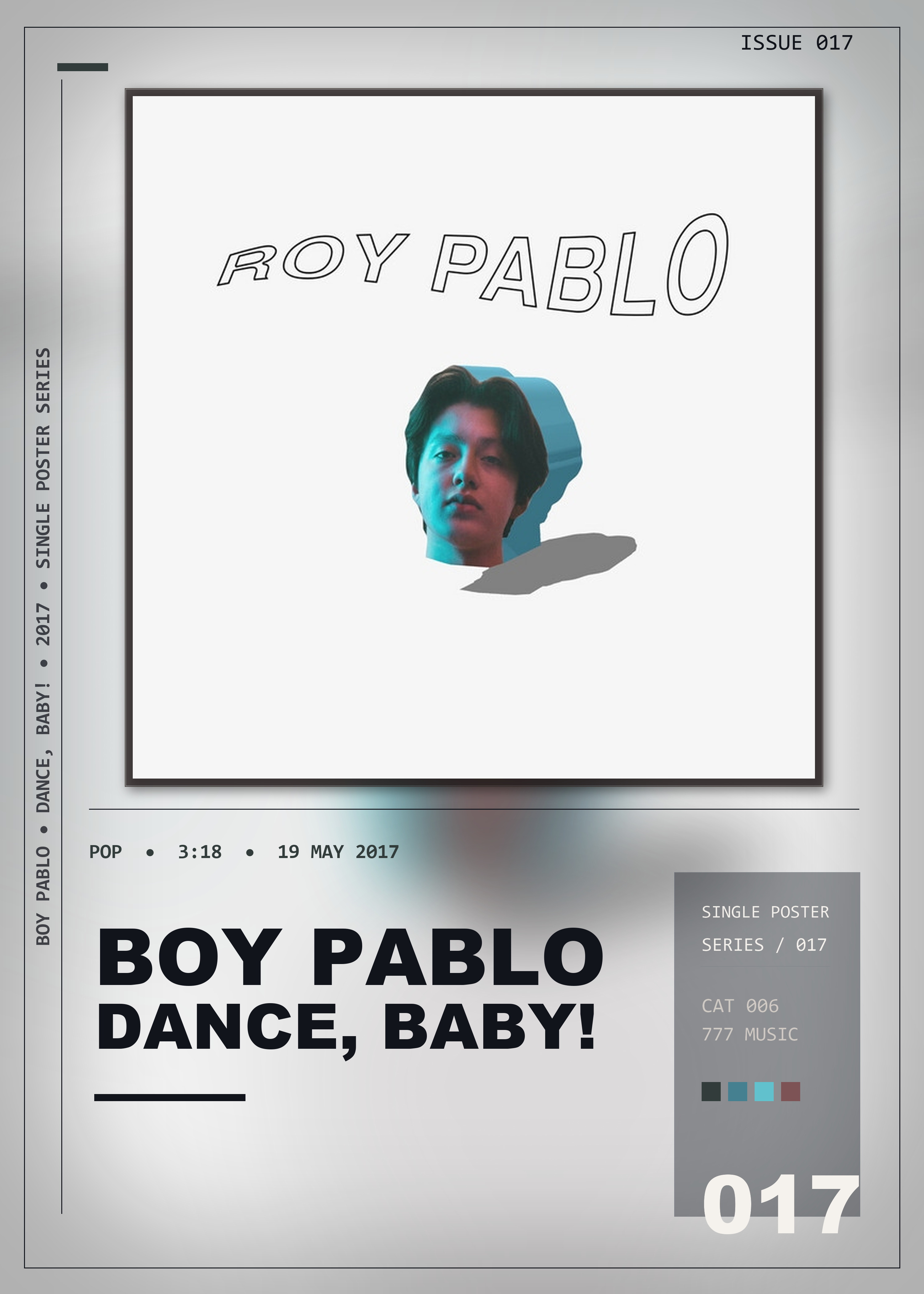 Music poster: boy pablo - Dance Baby