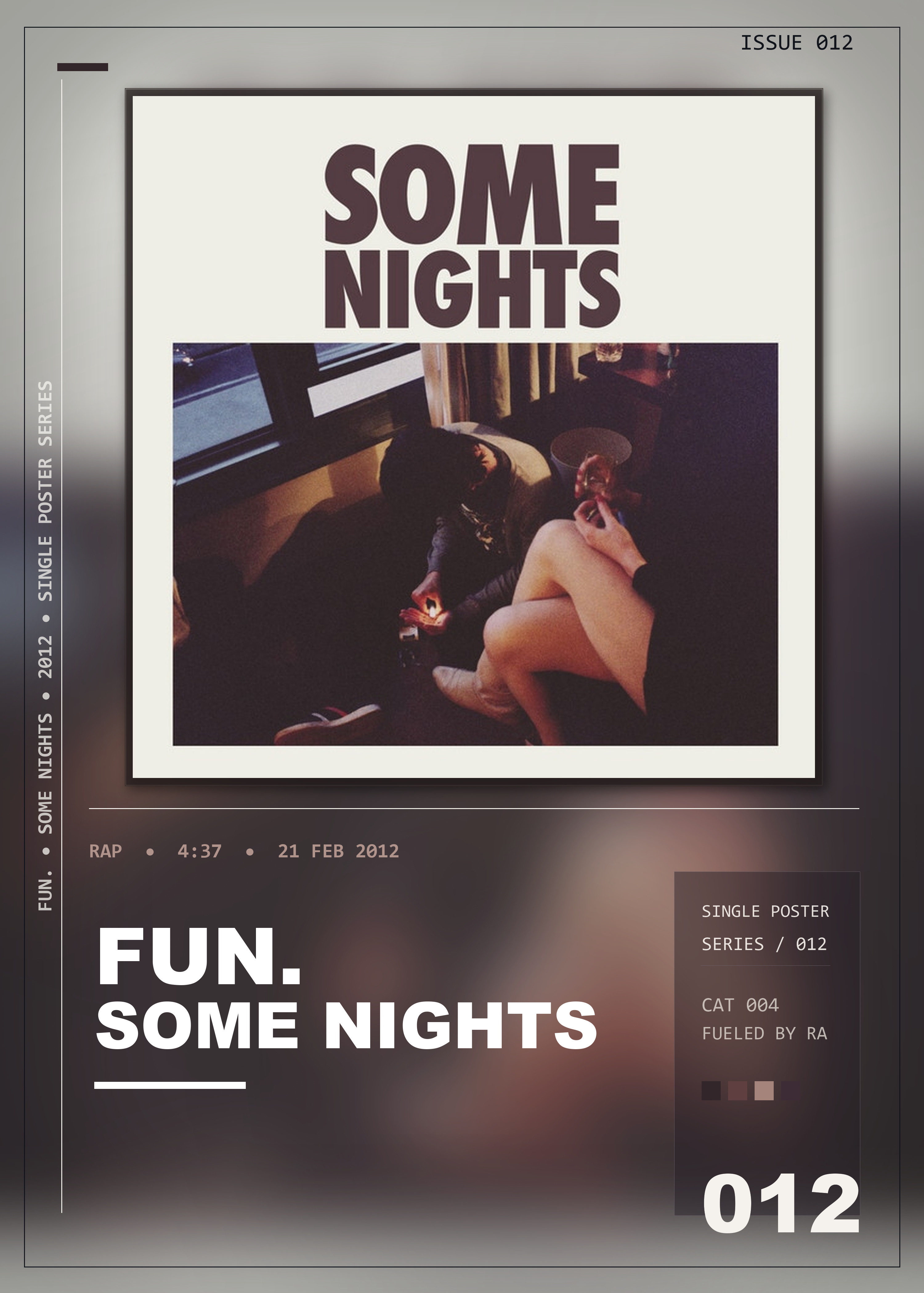 Music poster: fun - Some Nights