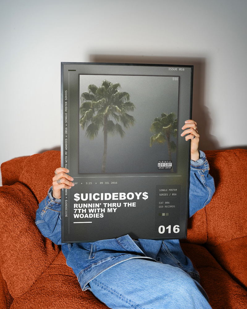 Music poster: uicideBoy - Runnin Thru The 7th With My Woadies