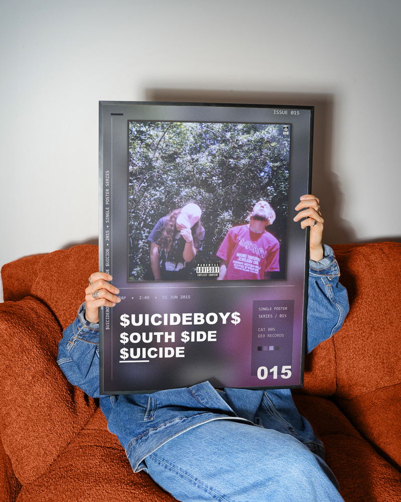 Music poster: uicideBoy - outh ide uicide