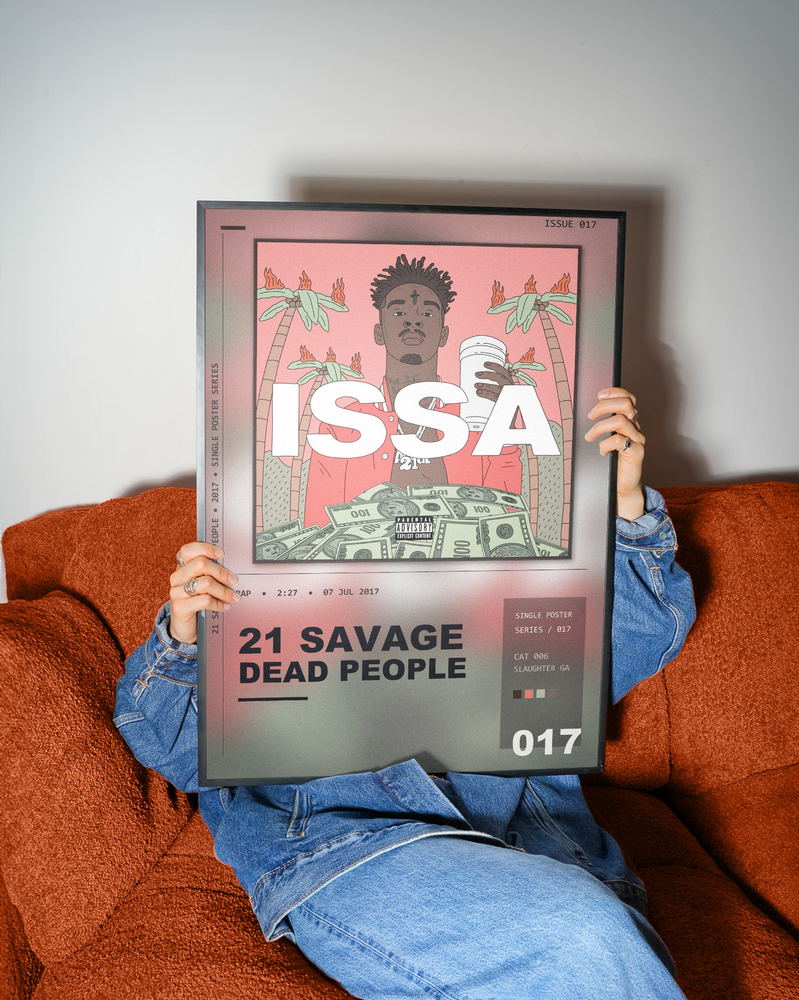 Music poster: 21 Savage - Dead People