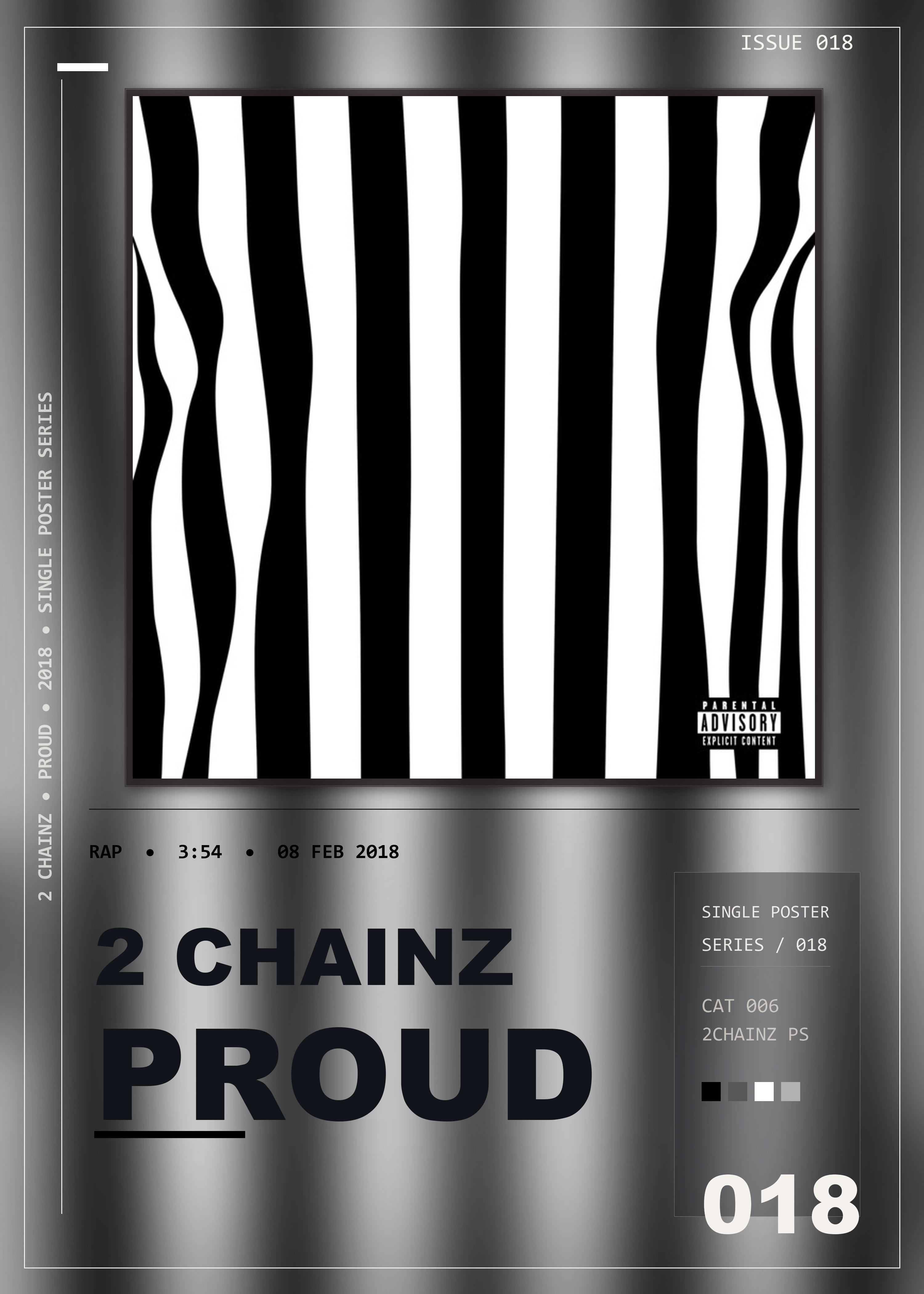 Music poster: 2 Chainz - PROUD