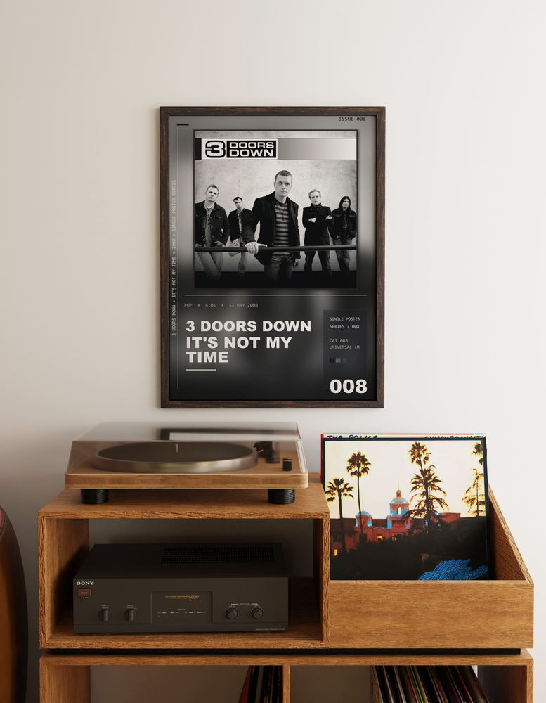 Music poster: 3 Doors Down - Its Not My Time