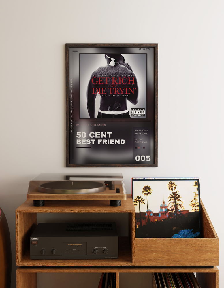 Music poster: 50 Cent - Best Friend