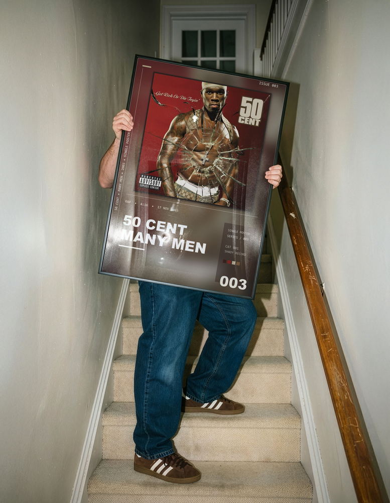 Music poster: 50 Cent - Many Men Wish Death