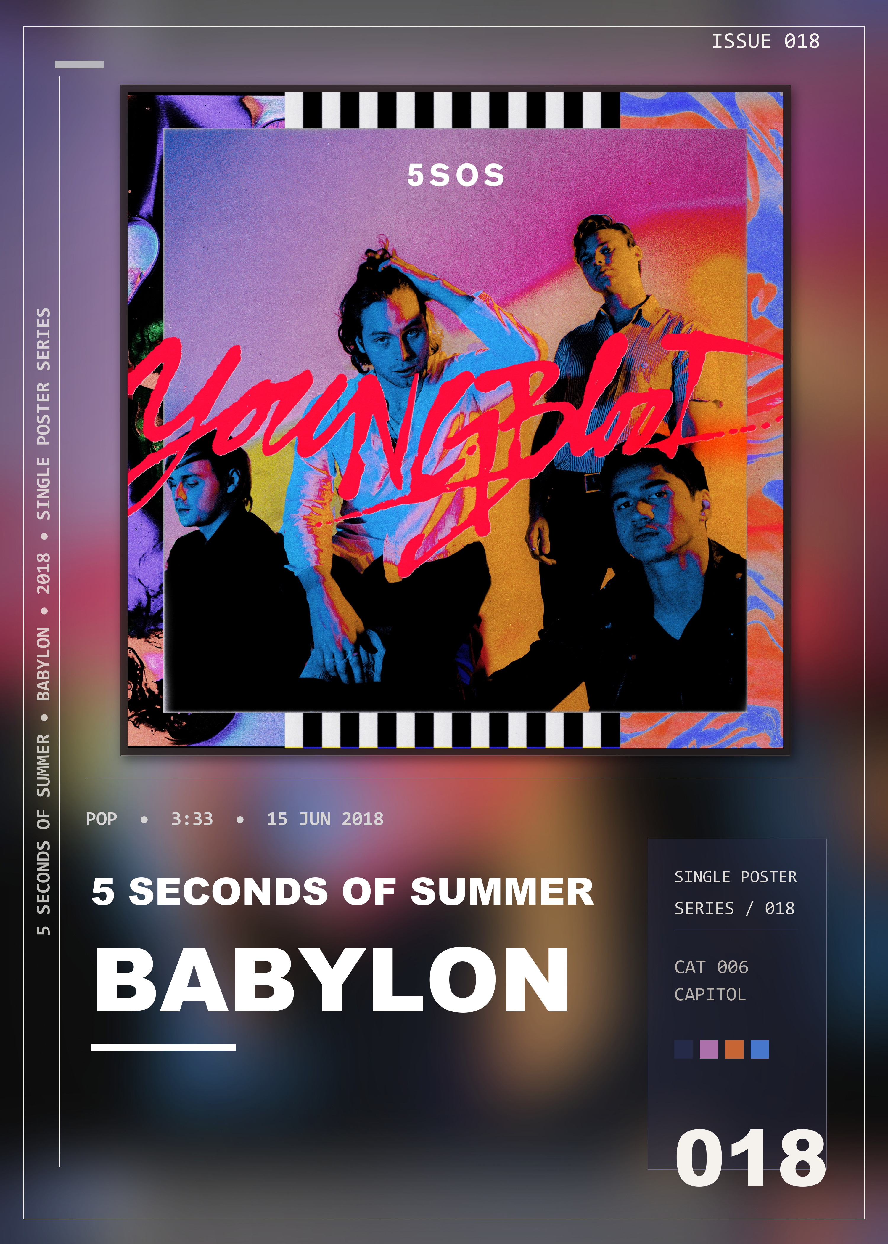 Music poster: 5 Seconds of Summer - Babylon
