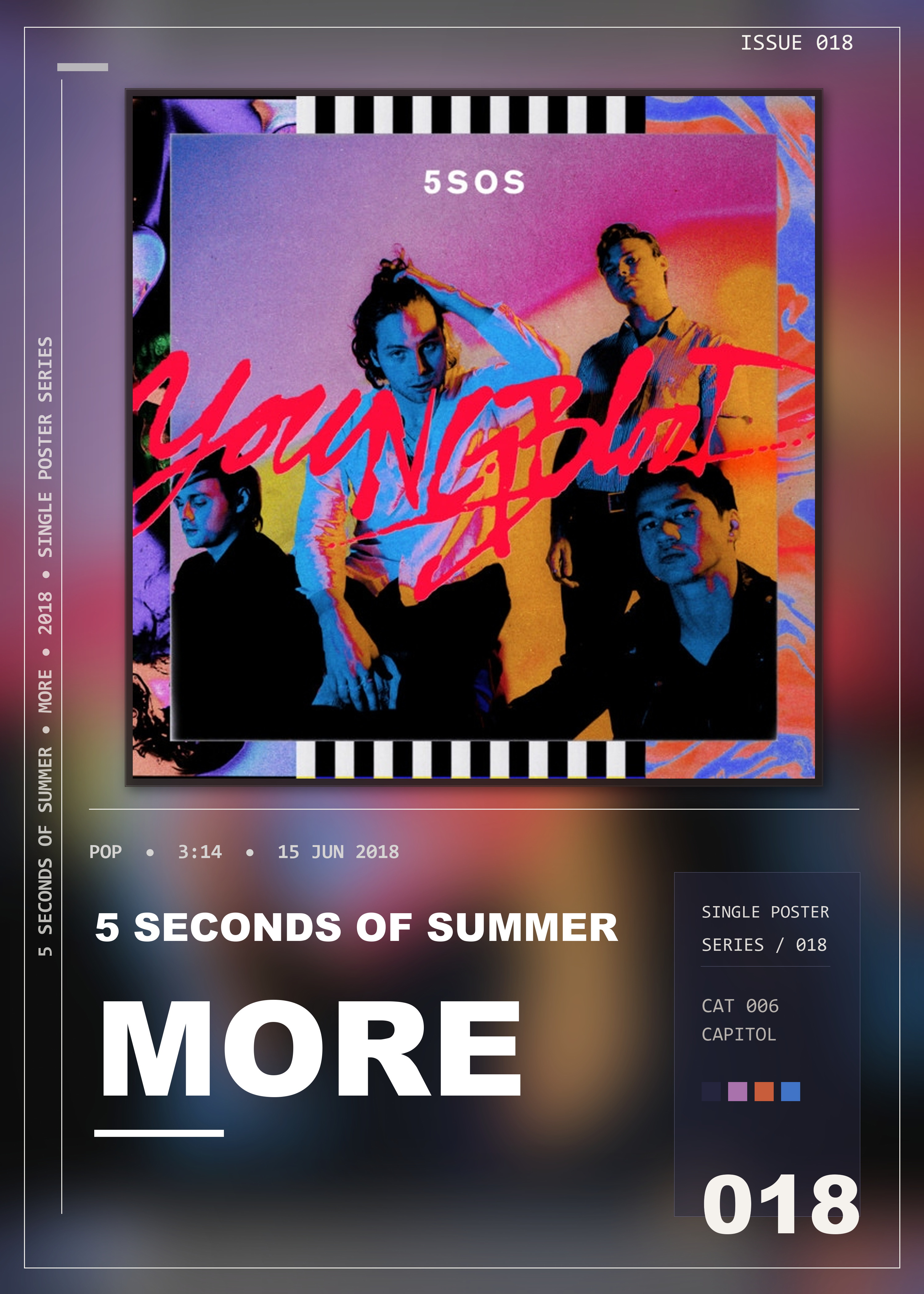 Music poster: 5 Seconds of Summer - More