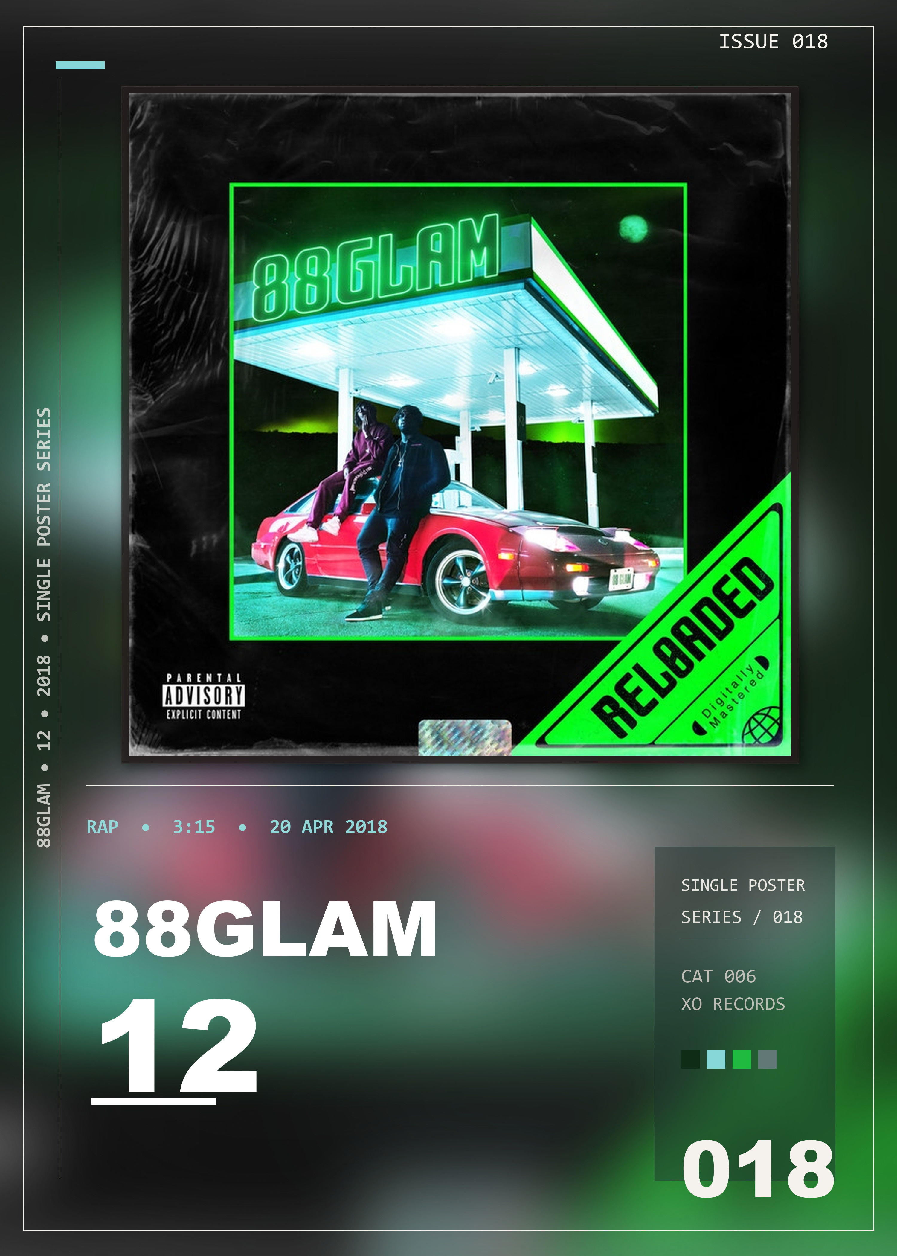 Music poster: 88GLAM - 12