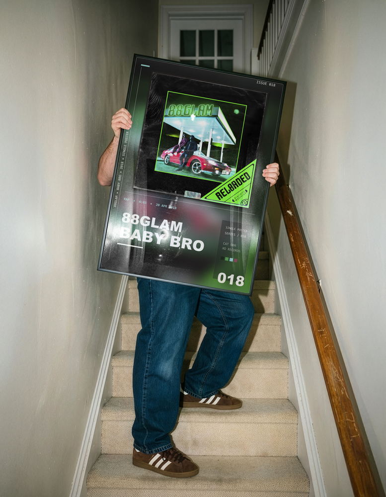 Music poster: 88GLAM - Baby Bro