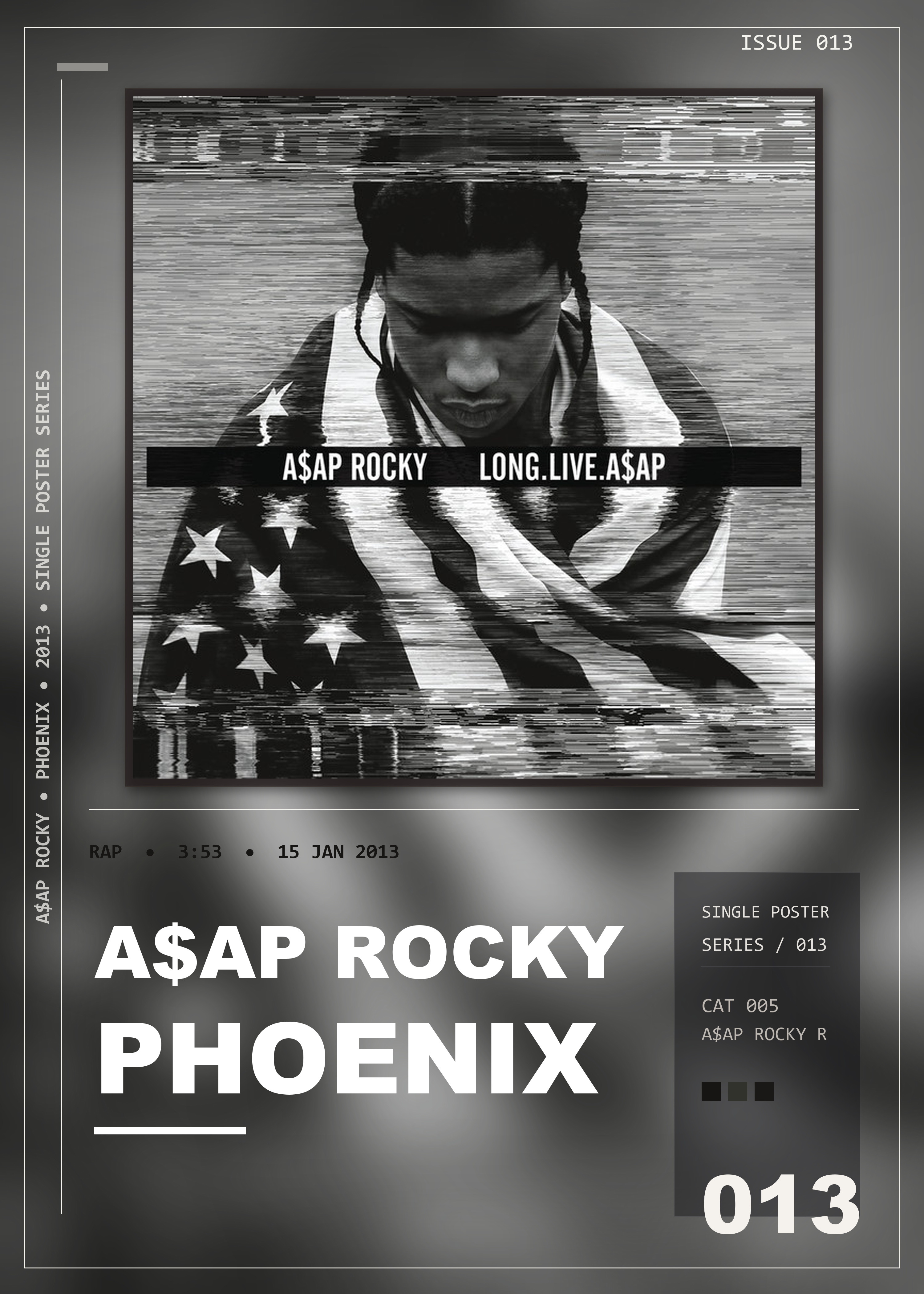 Music poster: AAP Rocky - Phoenix