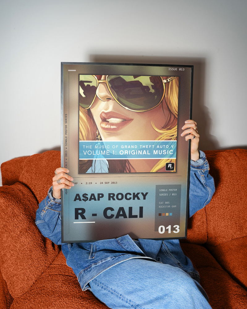 Music poster: AAP Rocky - r - Cali