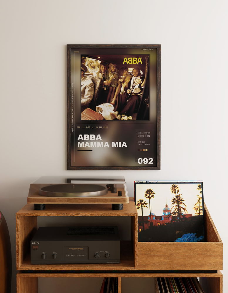 Music poster: ABBA - Mamma Mia