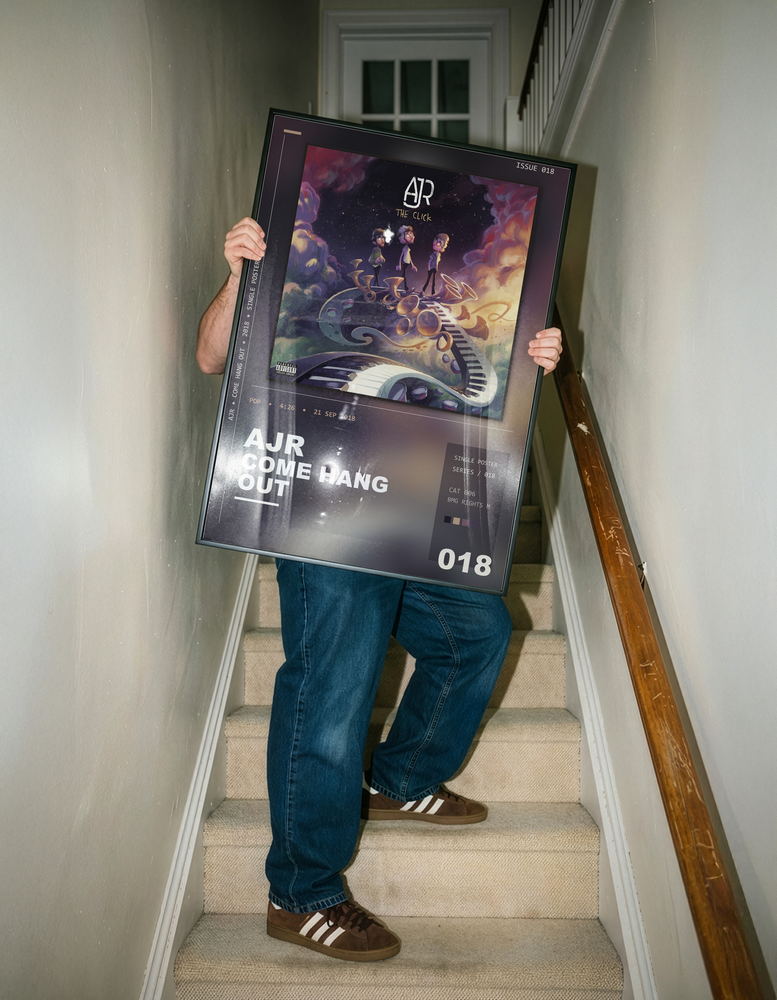 Music poster: AJR - Come Hang Out